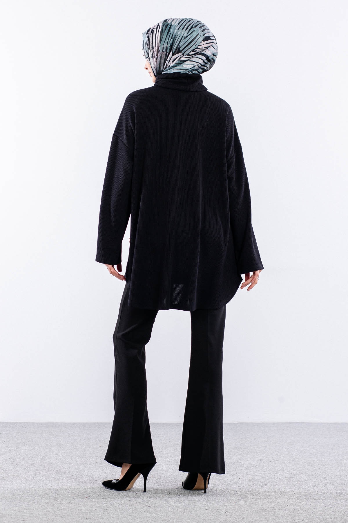 36070 Tunik Tek - Siyah - 4