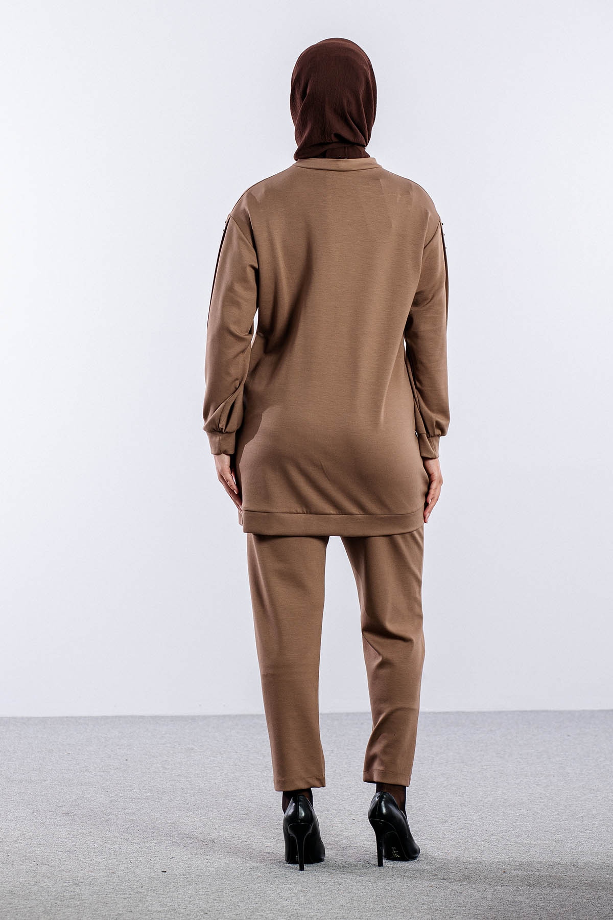 3661 Takim 38-46 Kolu Tas Detay - S_kahve - 5