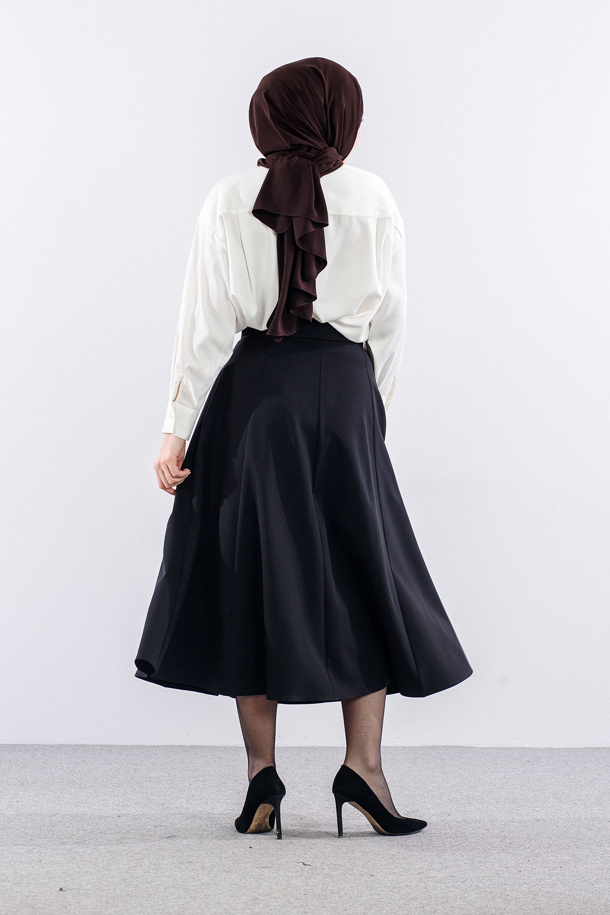 3698 Etek 38-46 (8parçali) - Siyah - 4