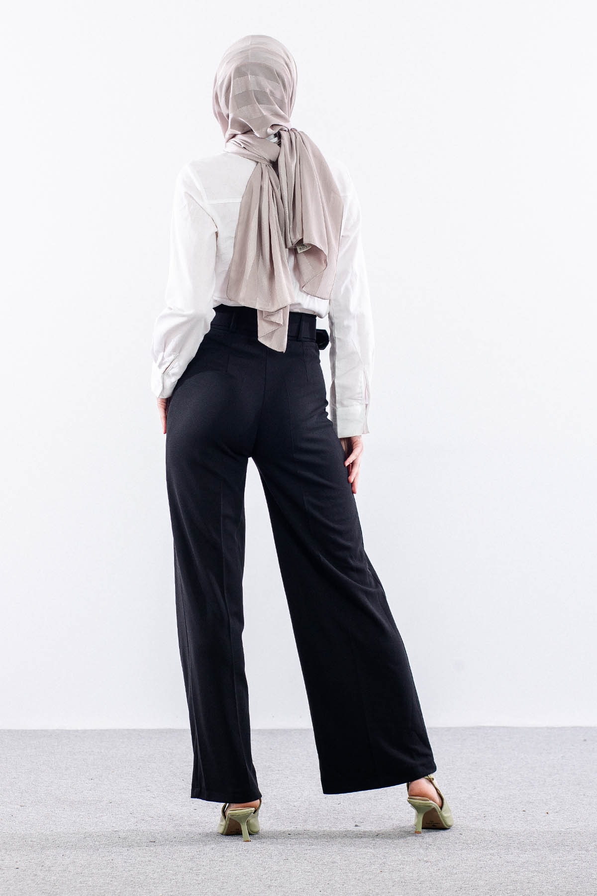 4959-00 Pantolon 36-44 - Siyah - 4