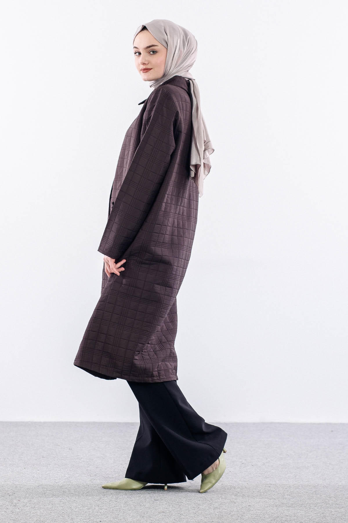 5014 Kapitone Kap 42-48 - Kahve - 4