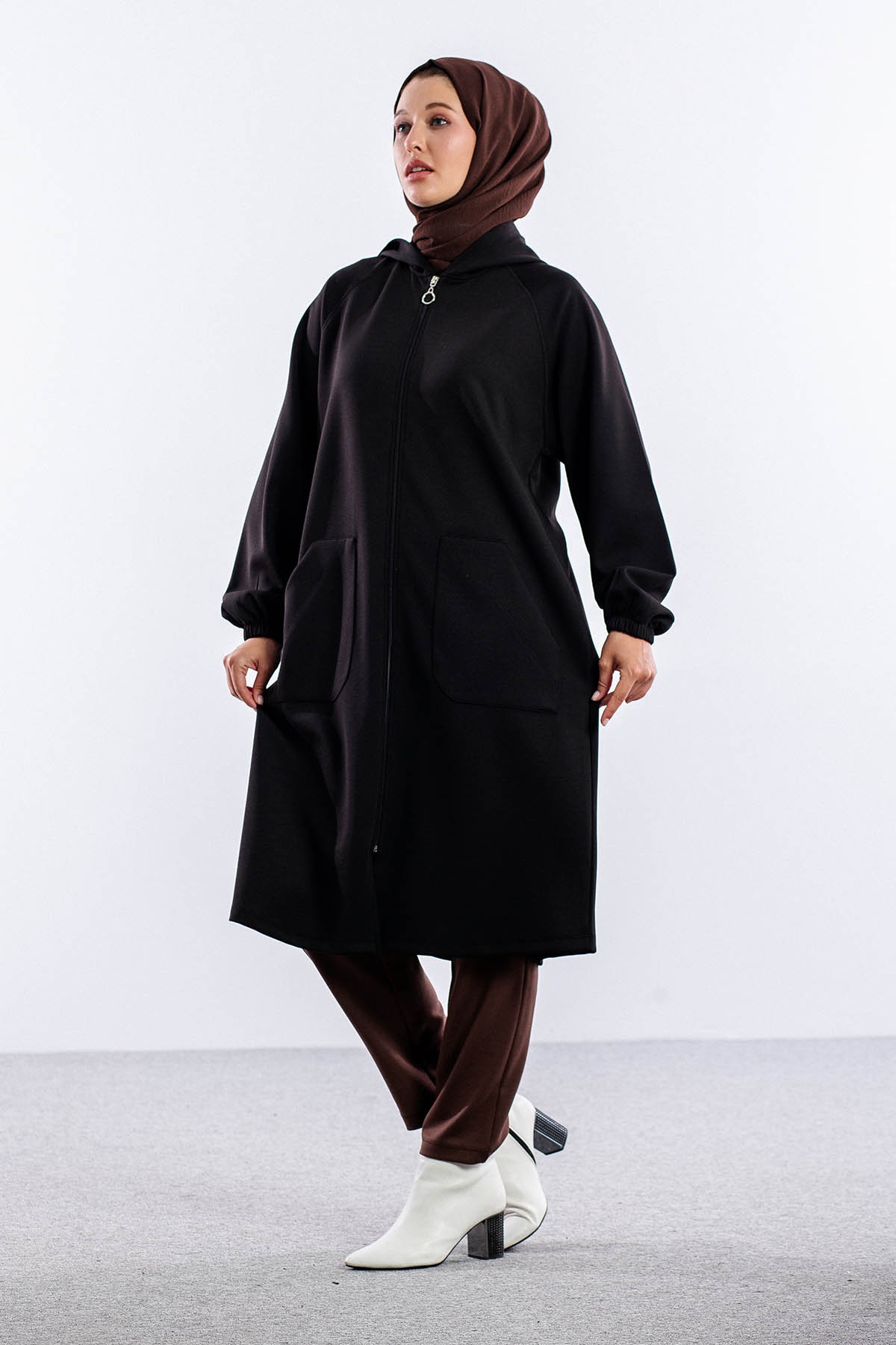 5015 Spor Kap 42-46 Kanguru - Siyah - 4