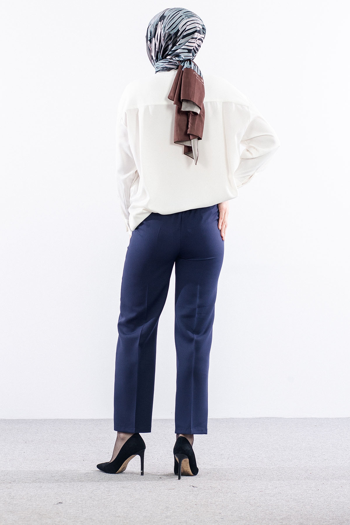 5016 Pantolon 40-50 - Lacivert - 3