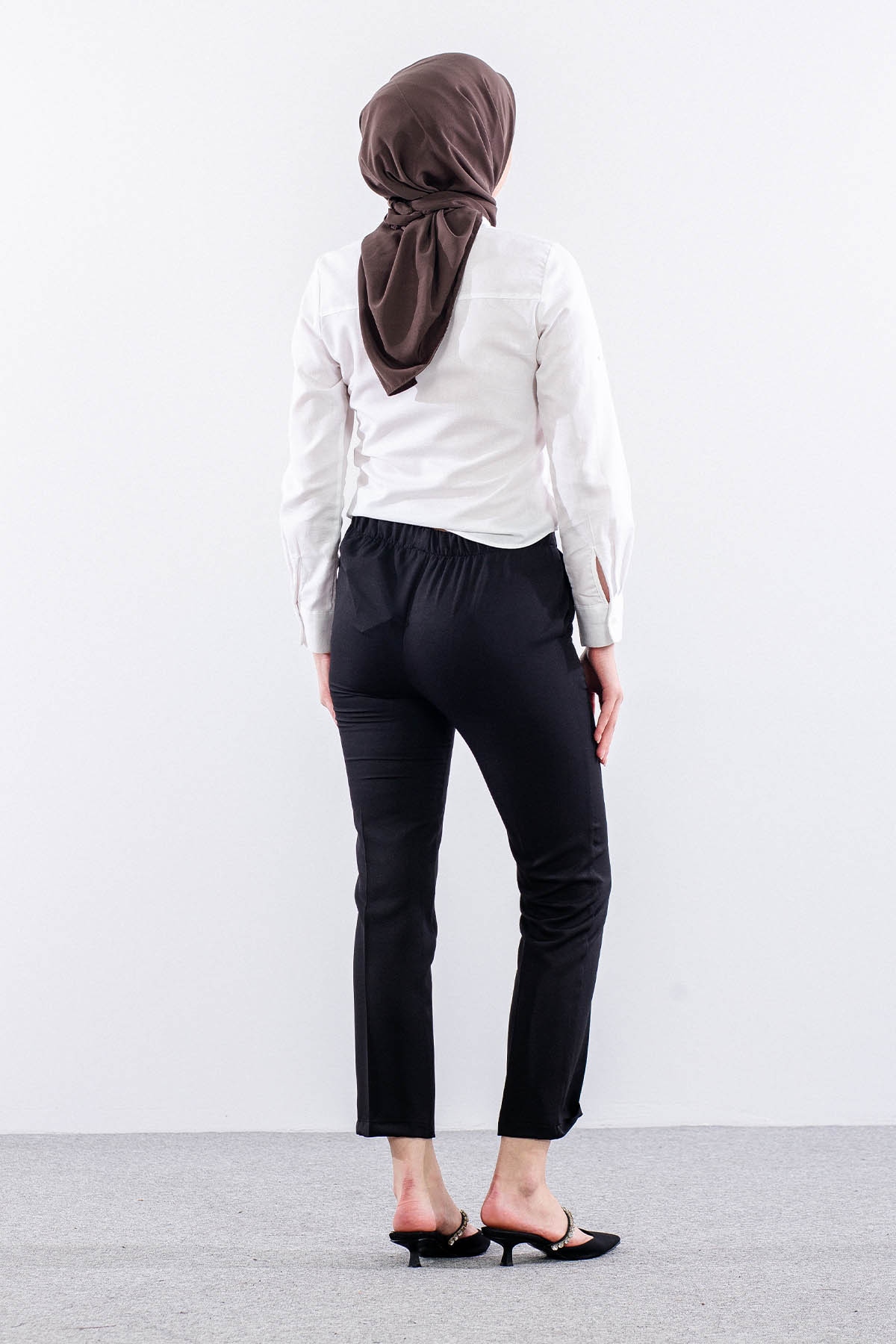 5018 Pantolon 40-50 - Siyah - 4