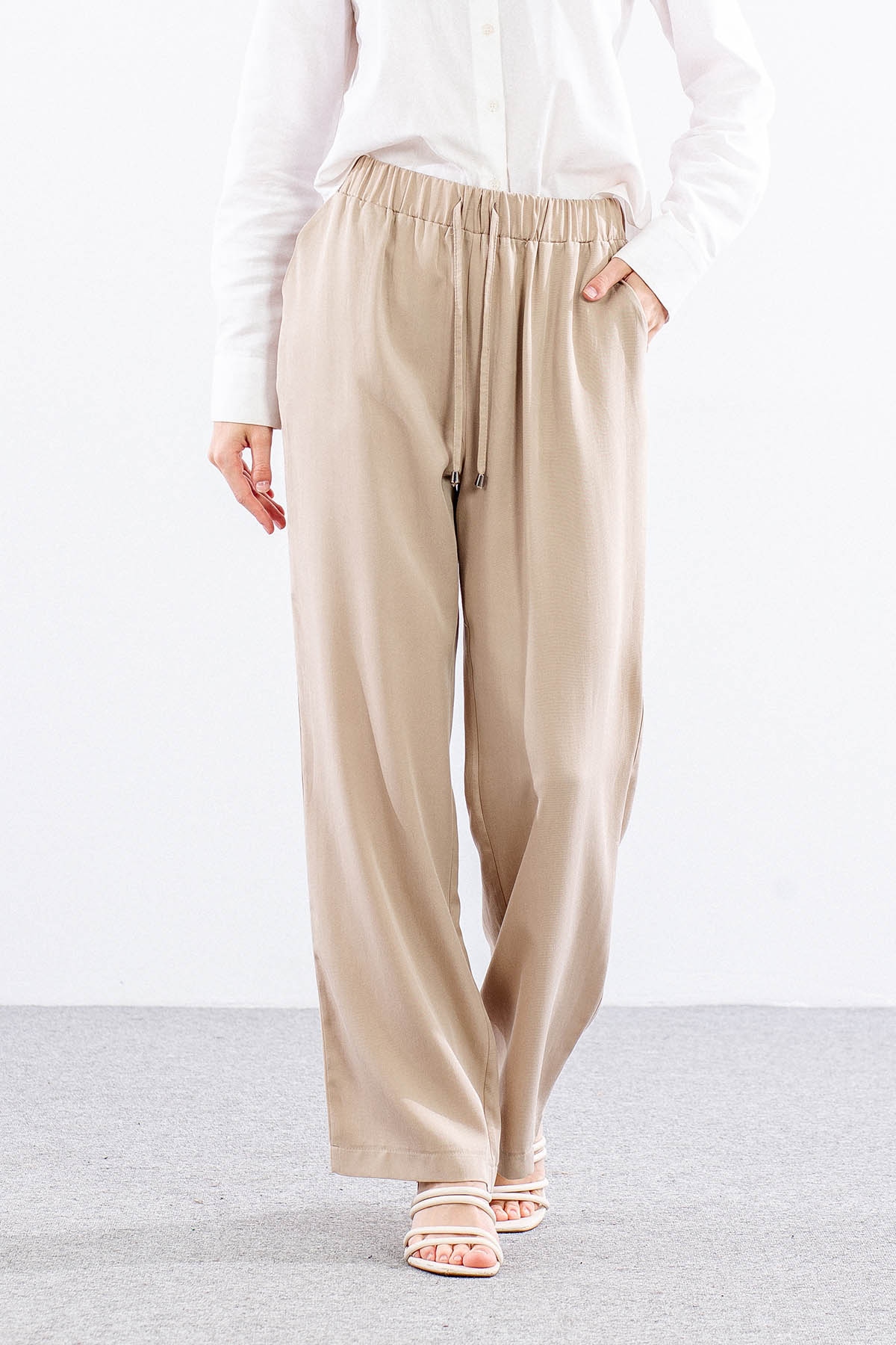 5025 Pantolon 40-50 - Bej - 1