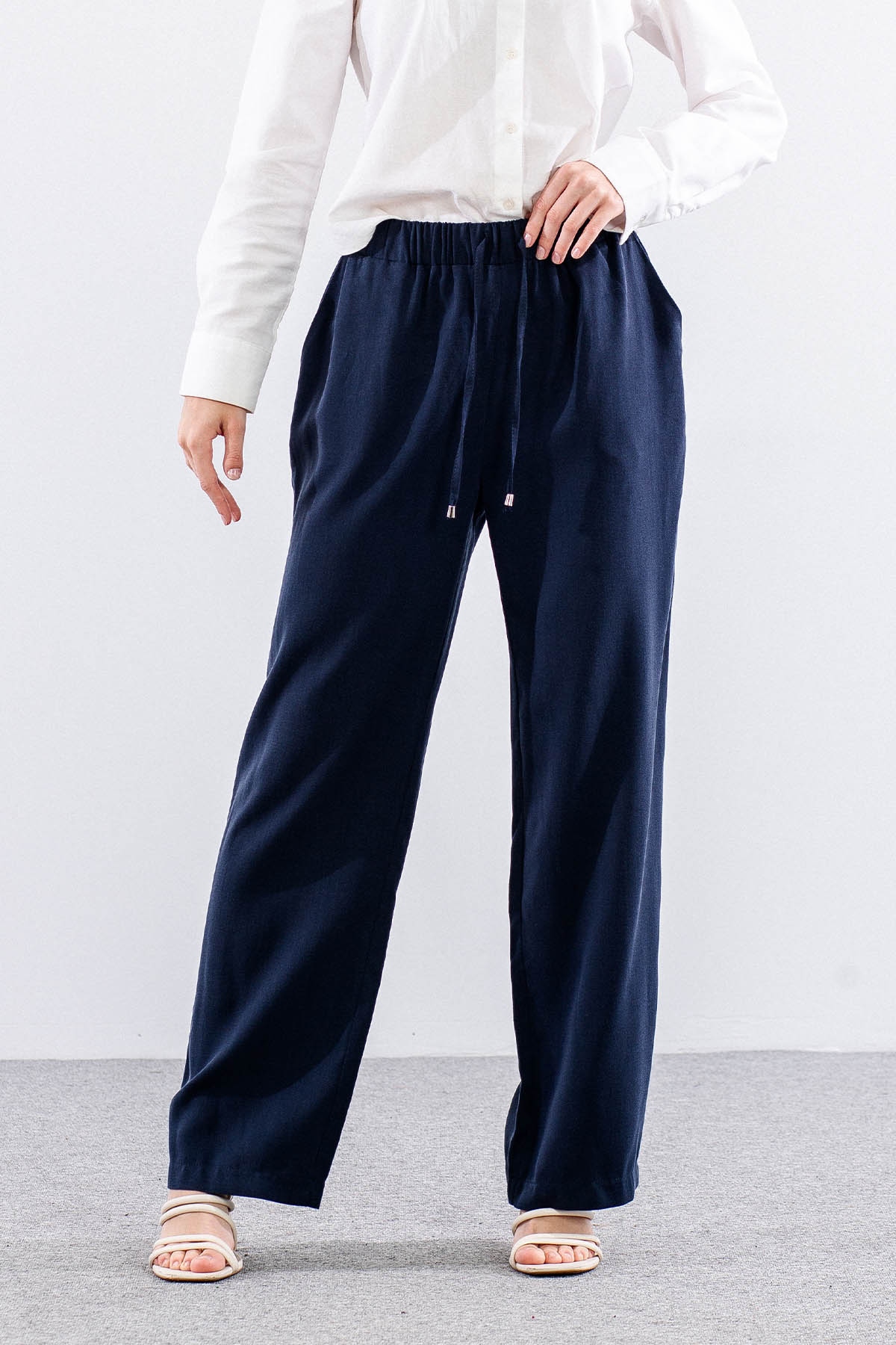 5025 Pantolon 40-50 - Lacivert -- - 1
