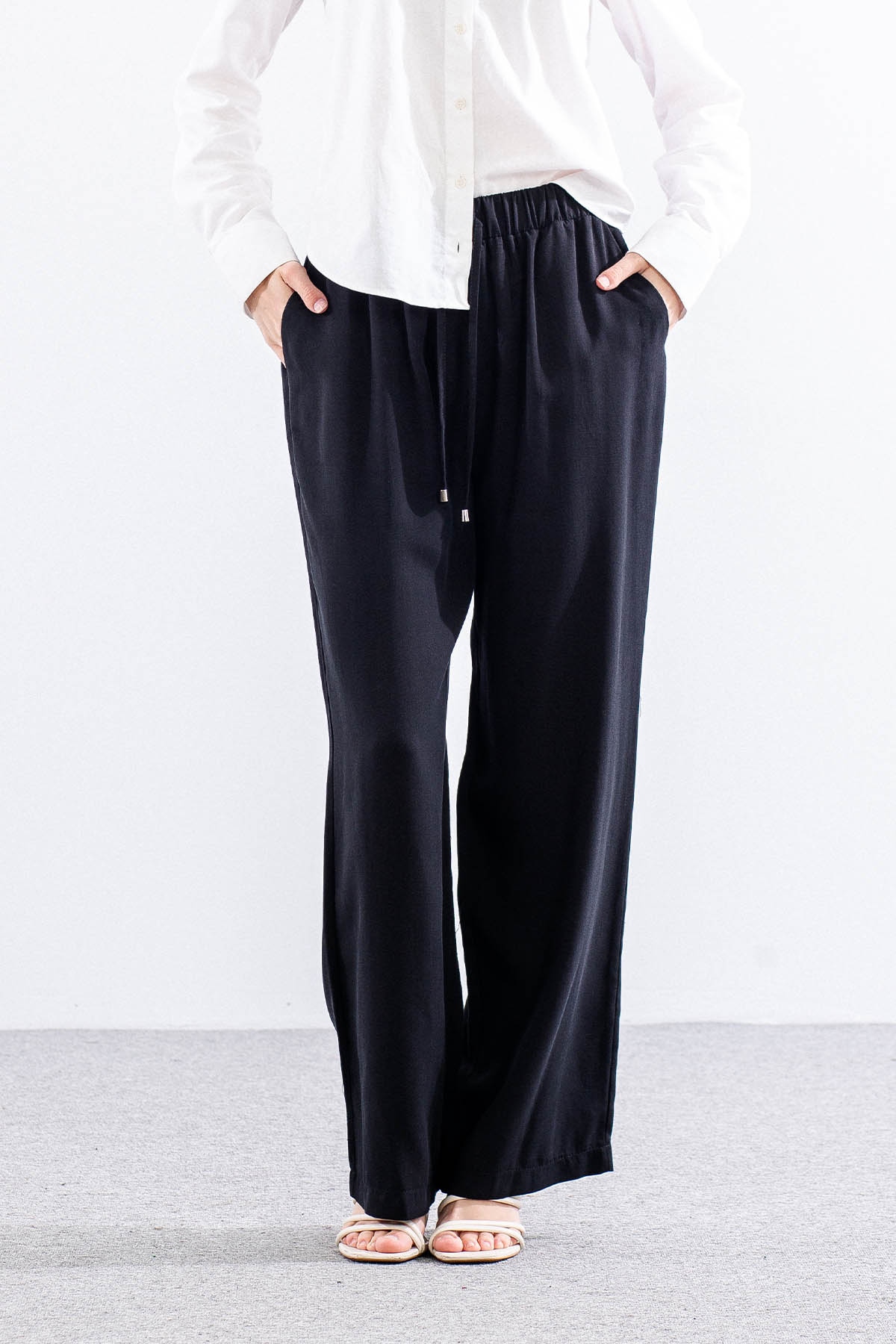 5025 Pantolon 40-50 - Siyah - - 1