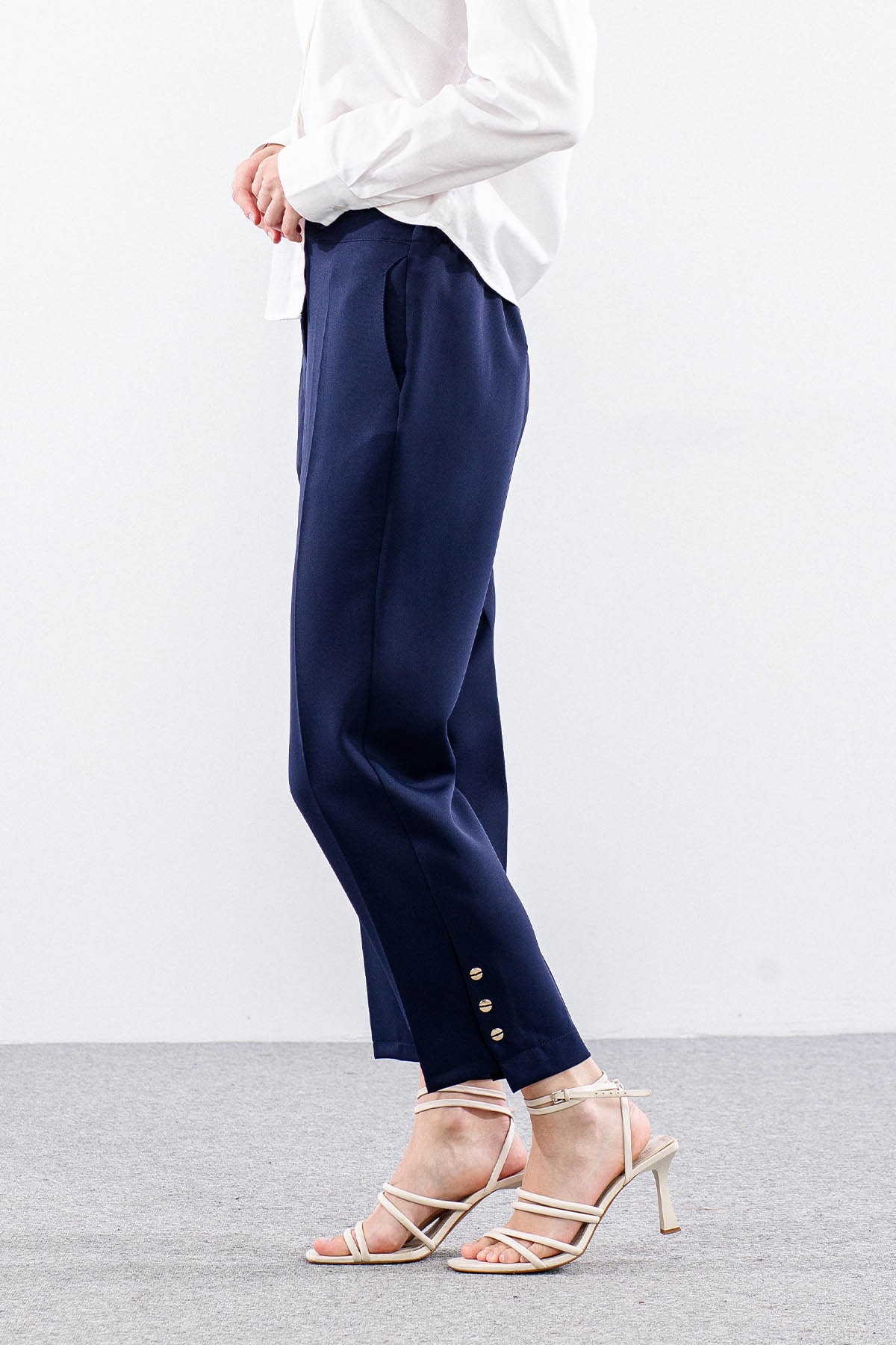 5029 Pantolon 38-48 - Lacivert - 3