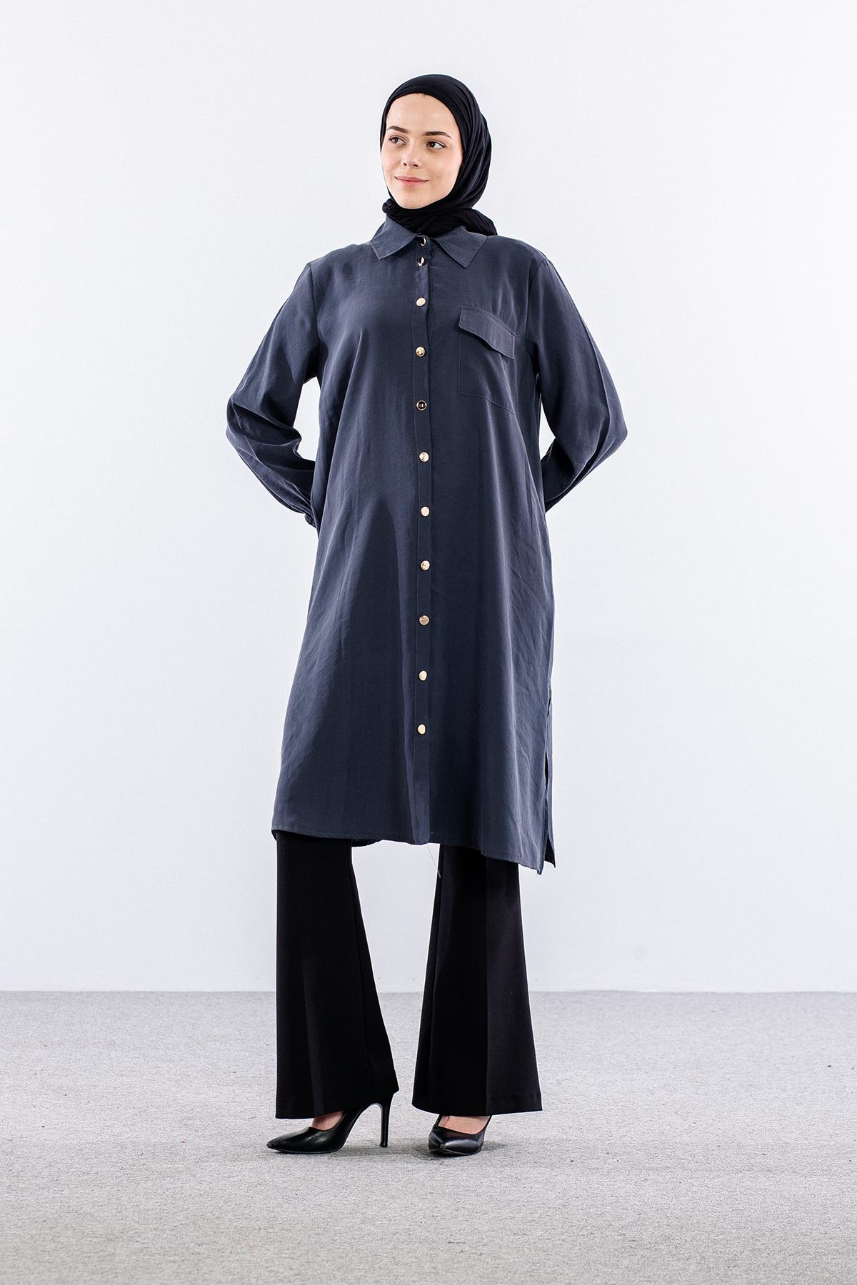 5042 Tunik 44-52 - Antrasit - 1