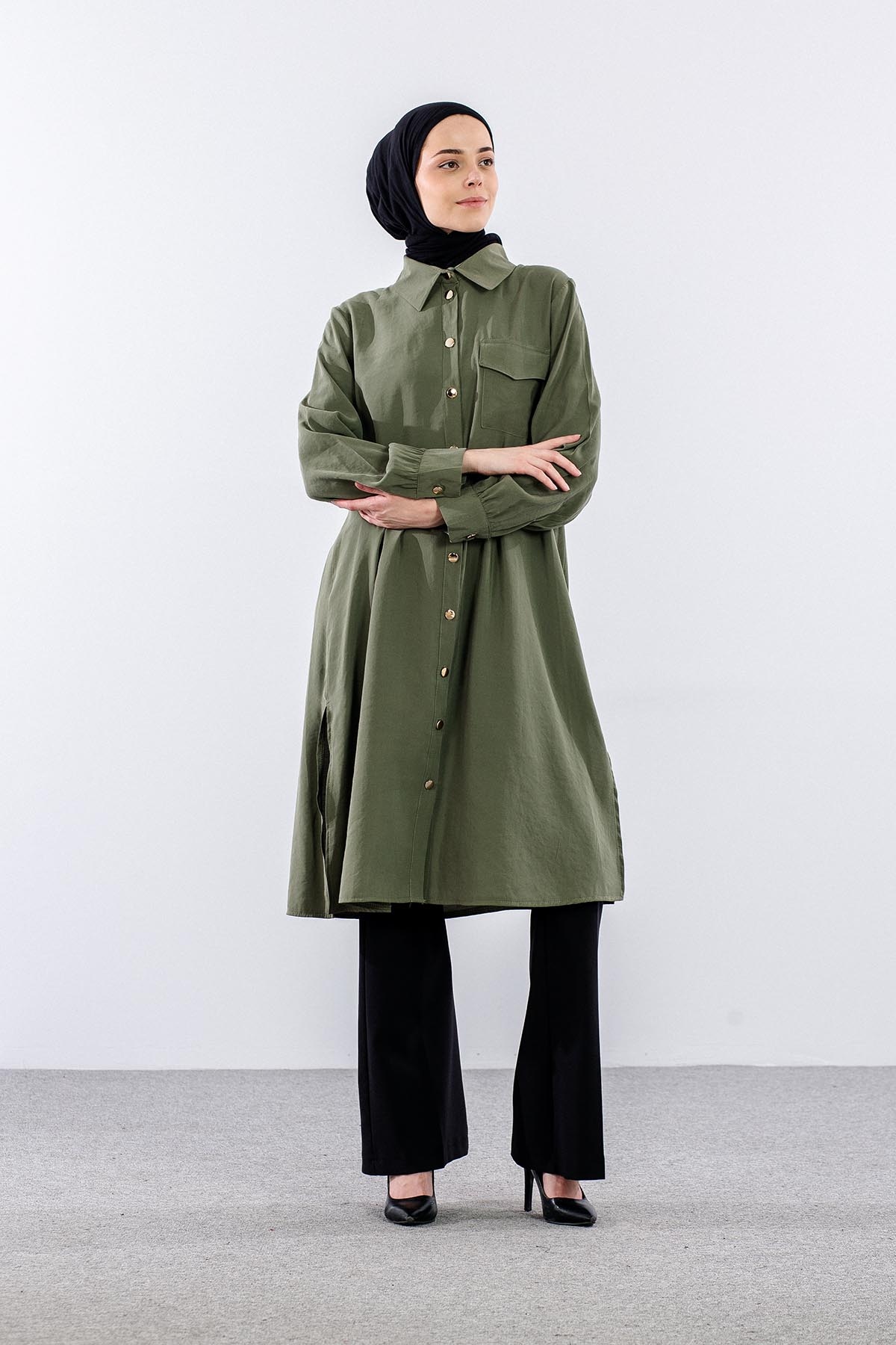 5042 Tunik 44-52 - Haki - 3