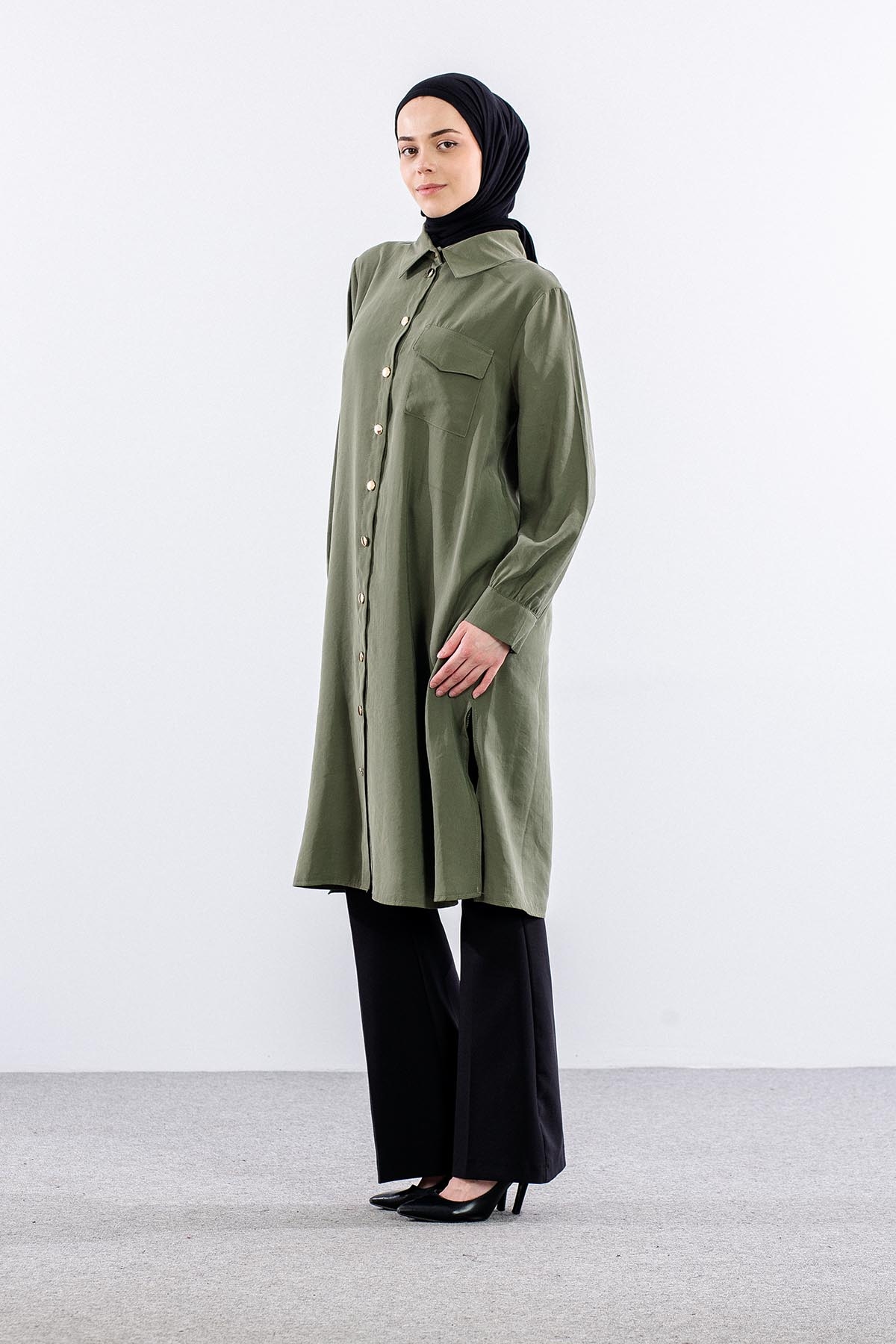 5042 Tunik 44-52 - Haki - 4