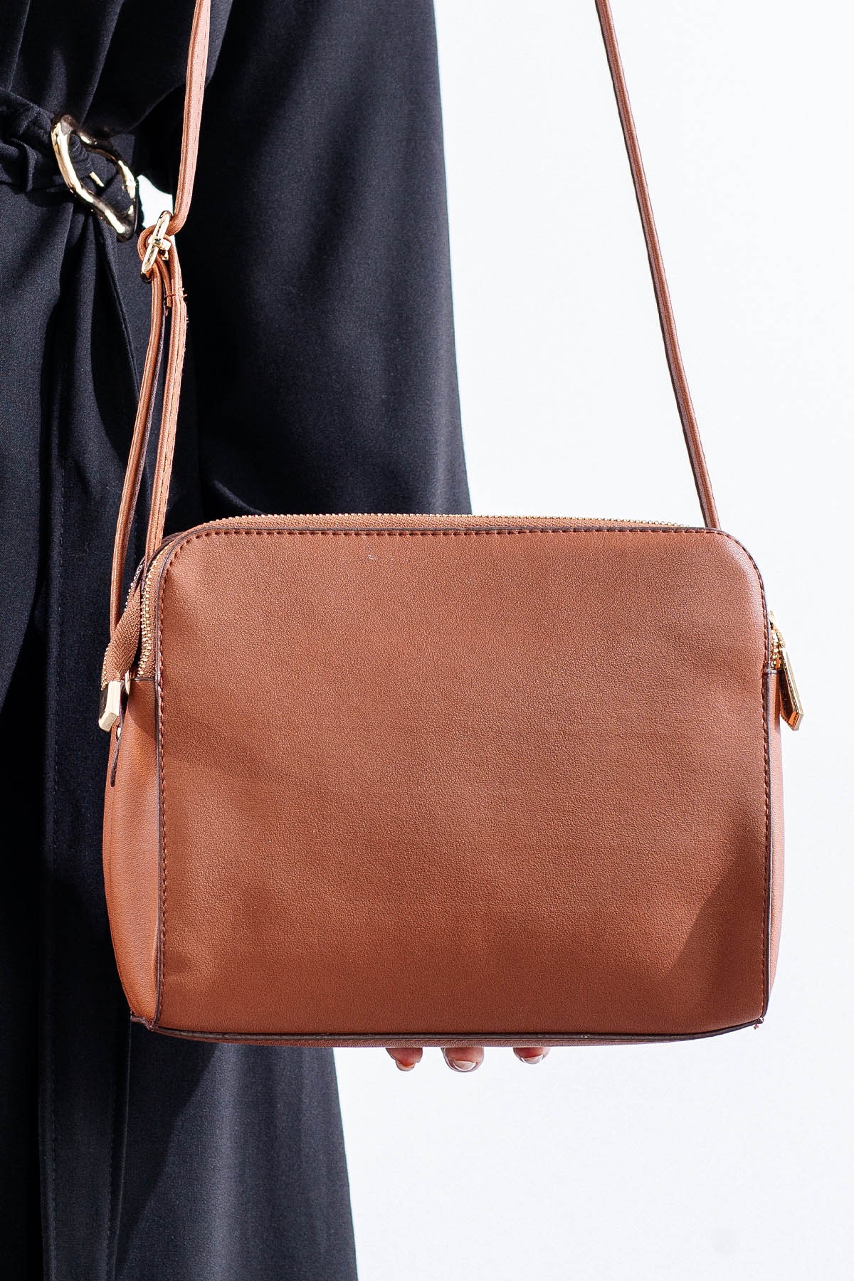 5188 şik Bayan çanta - Taba - 1