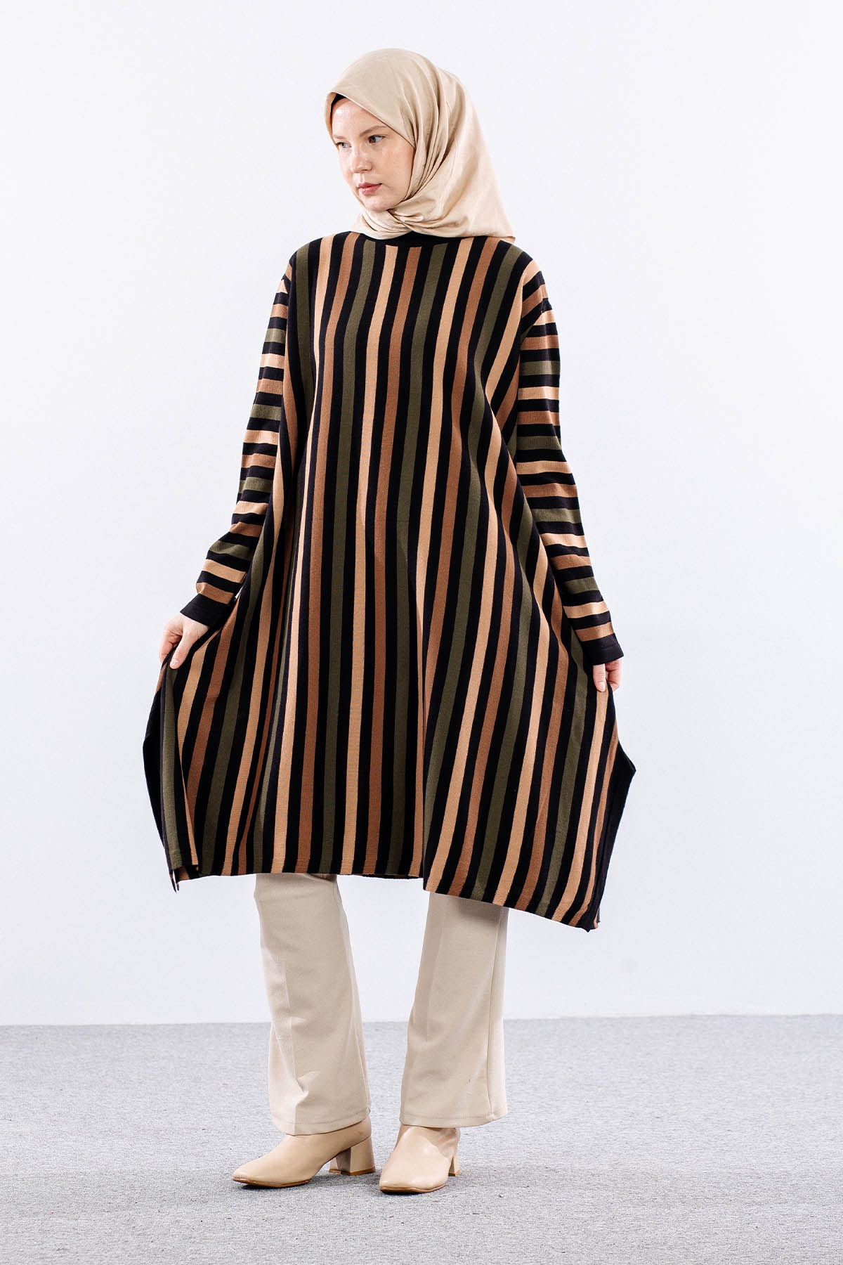 5675 Triko Panço Tek - Siyah - 3