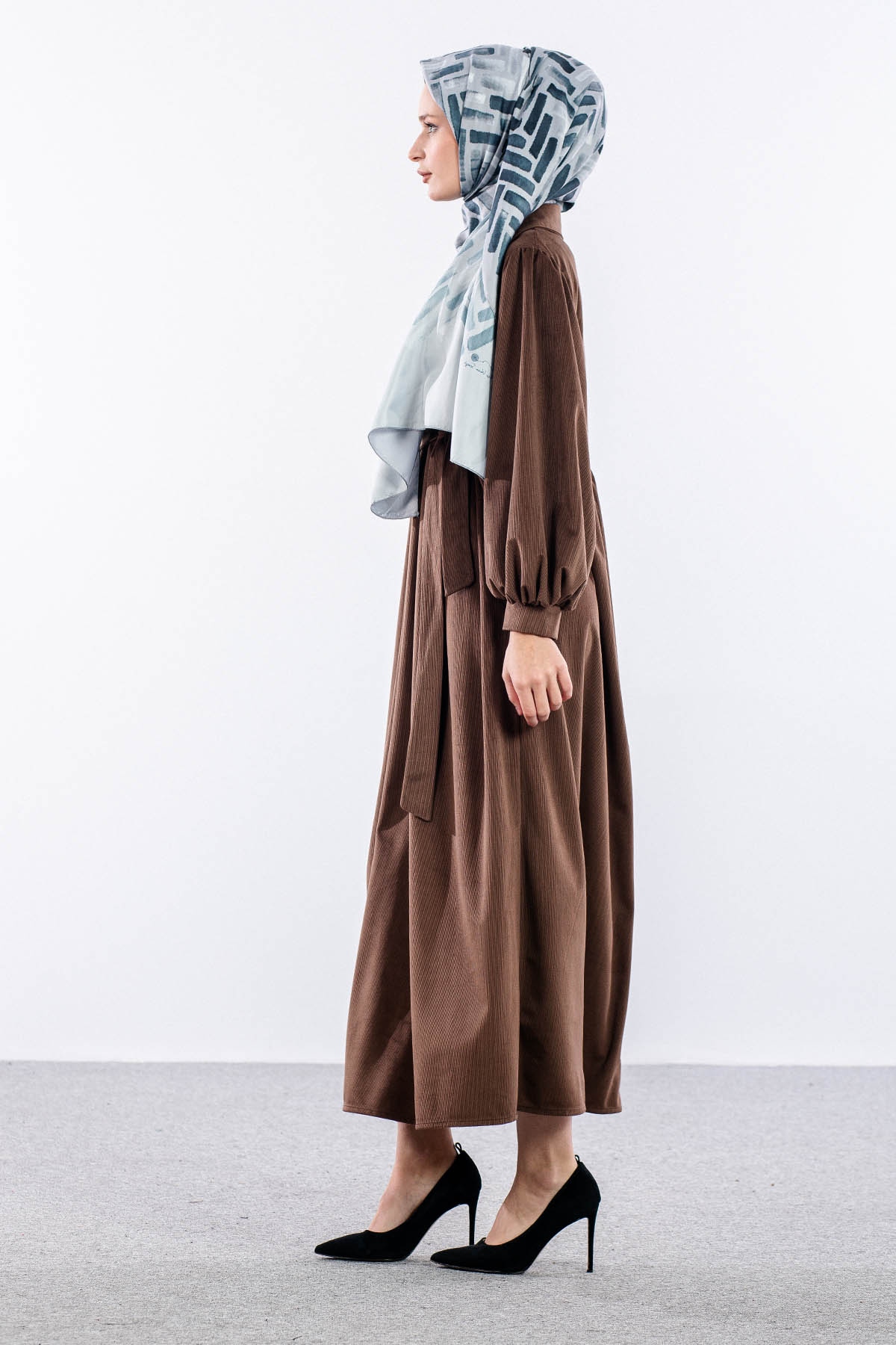 5944 Elbi̇se 38-44 Bagcikli - Kahve - 2