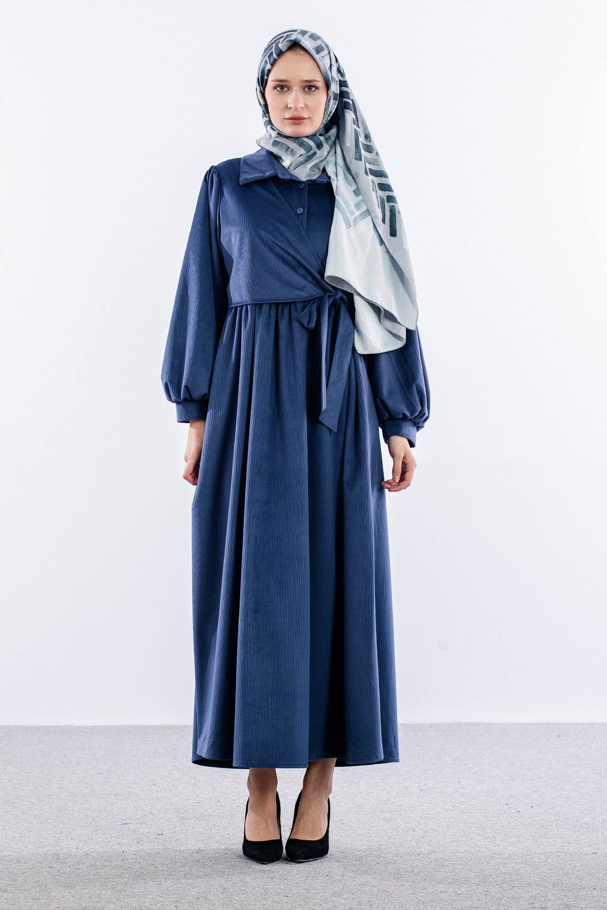 5944 Elbi̇se 38-44 Bagcikli - Mavi - 1