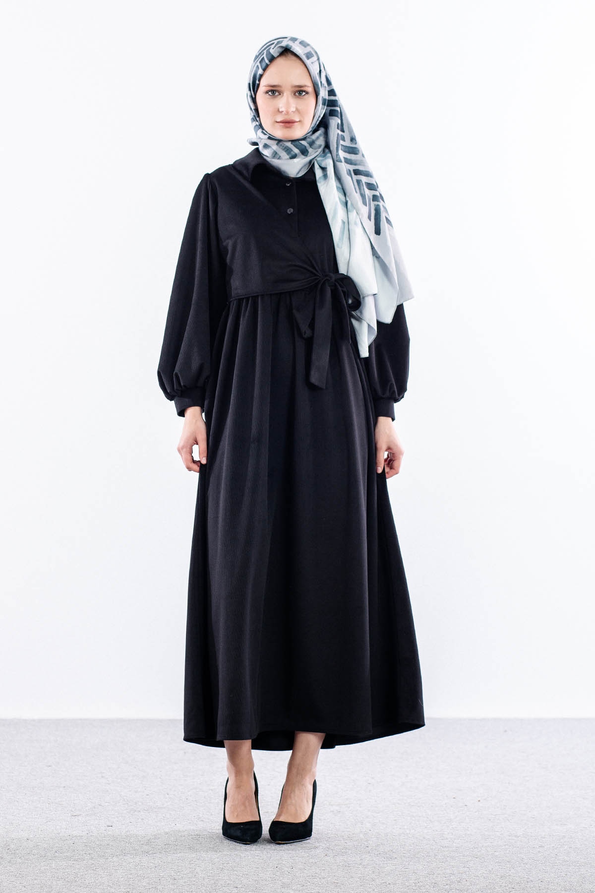 5944 Elbi̇se 38-44 Bagcikli - Siyah - 1