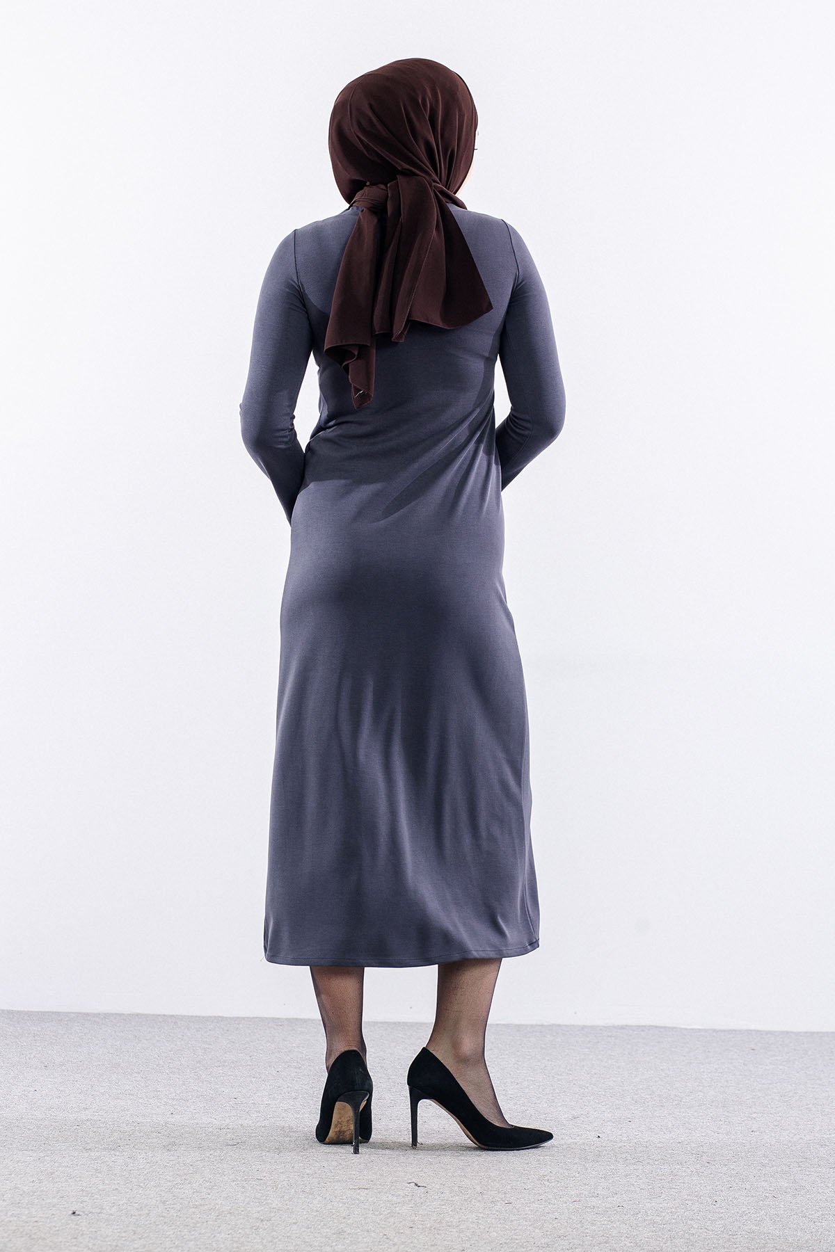 5972 Elbi̇se 38-44 Toka Detay - Antrasit - 4