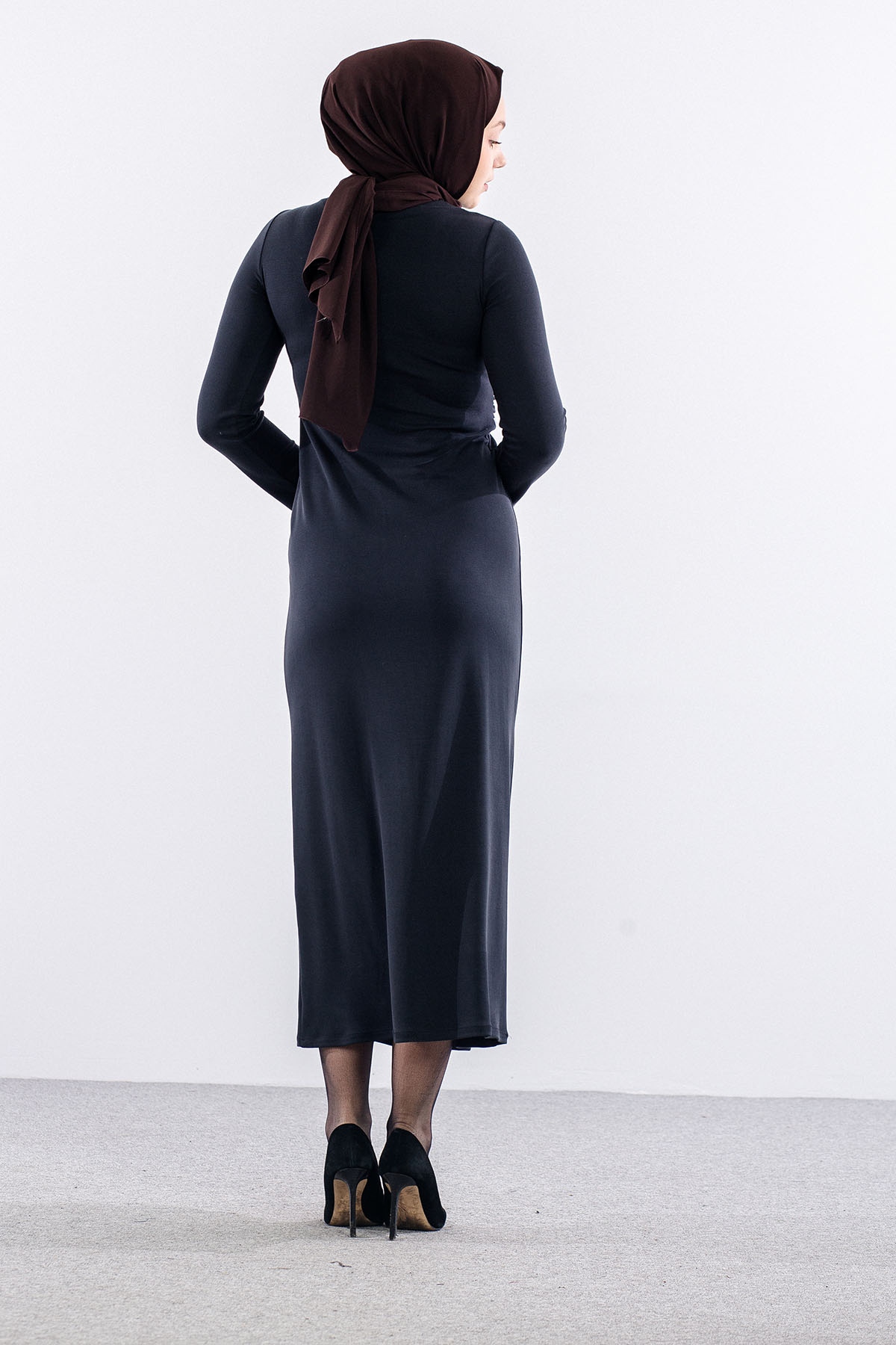 5972 Elbi̇se 38-44 Toka Detay - Siyah - 4