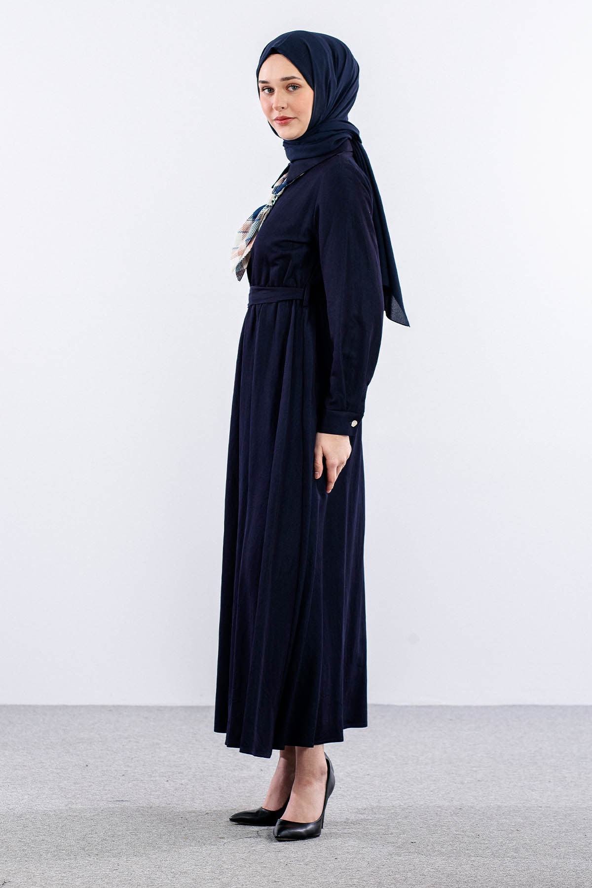 5991 Elbi̇se 38-44 Flar - Lacivert - 4