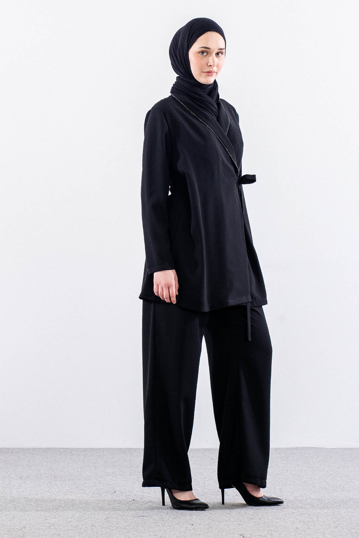 7558 Takim 40-48 Bağli - Siyah - 4