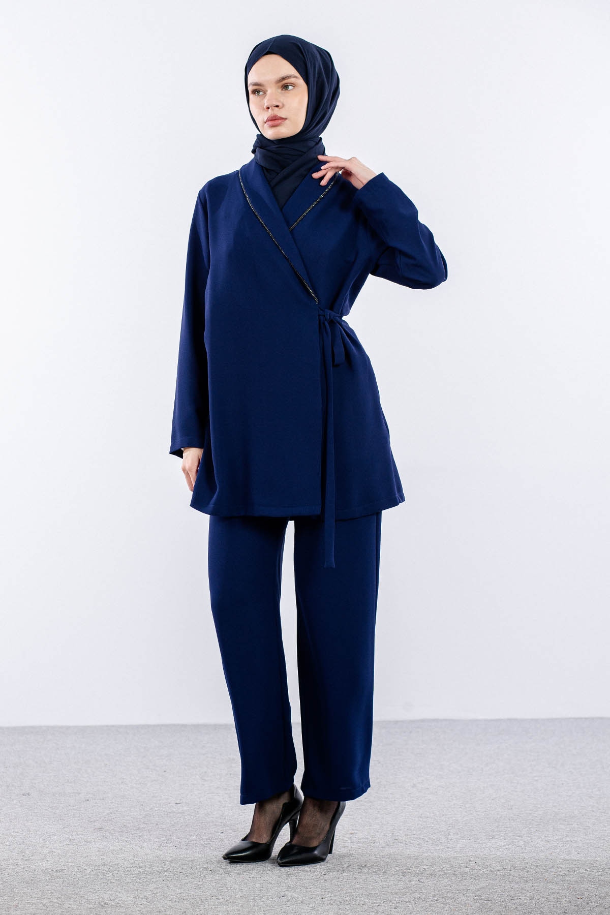 7558 Takim 40-48 Tas Detay - Sax - 3