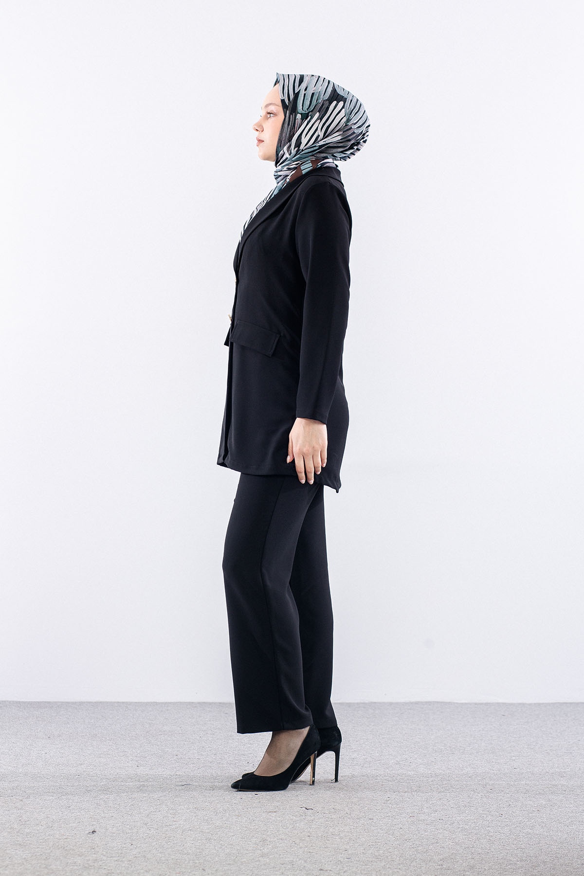 7726 Takim 40-48 Blazer Ckt - Siyah - 3