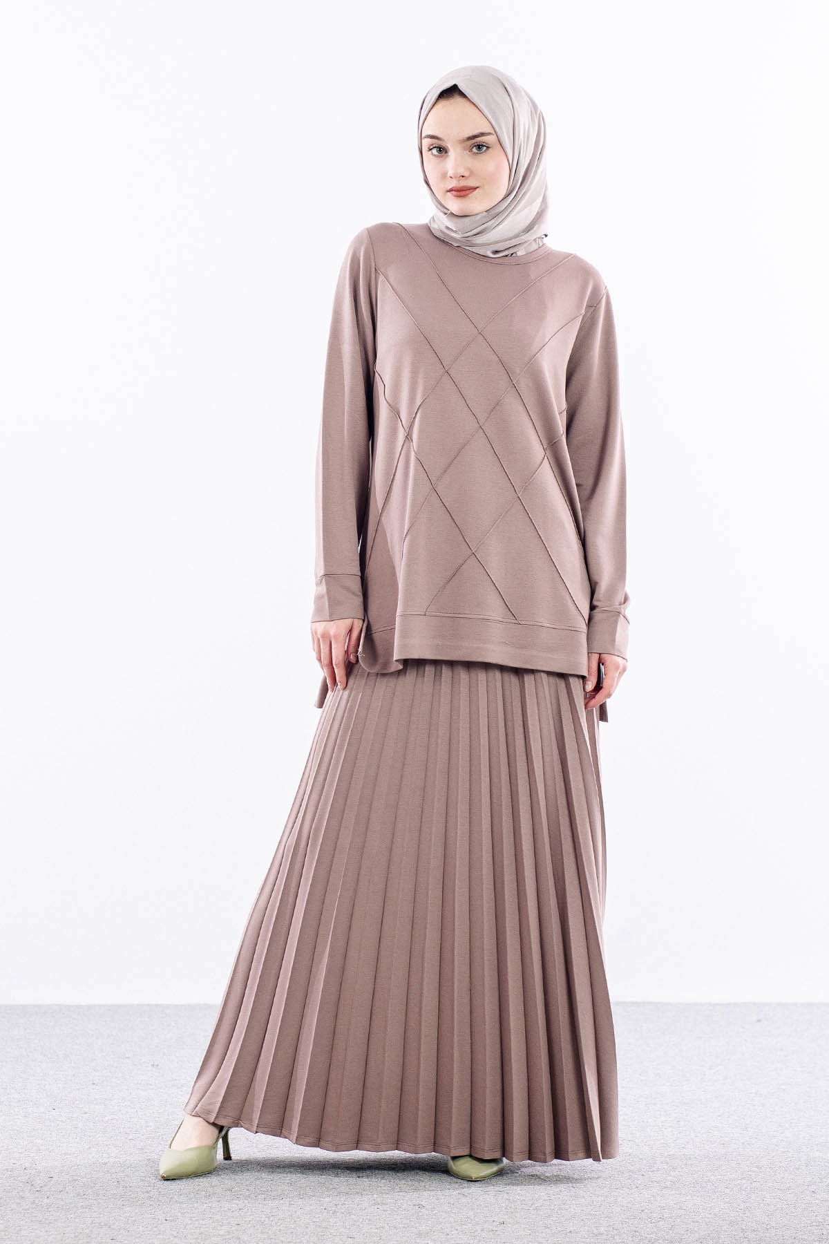 8103 E.takim 44-50 Cima Detay - Bej - 1