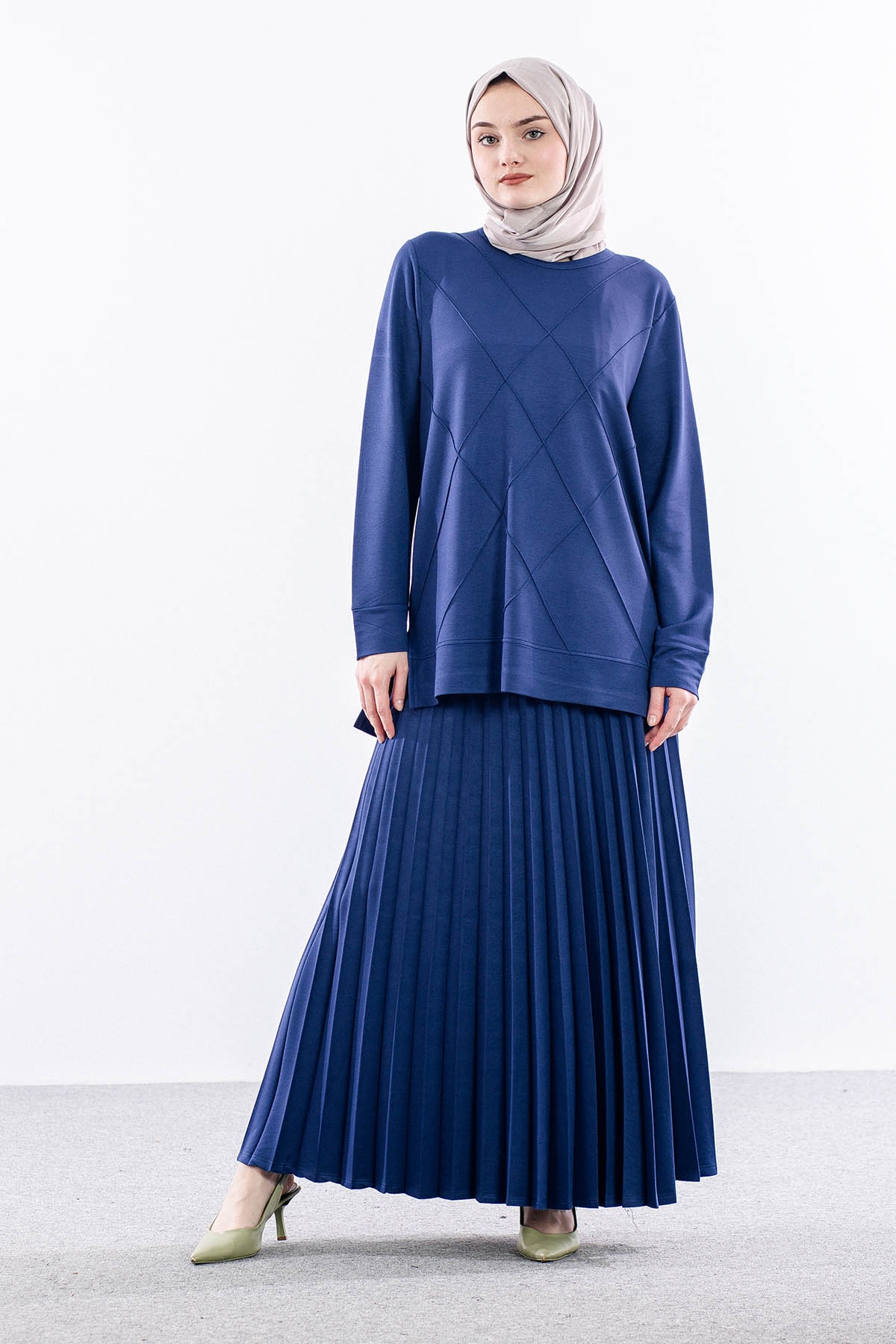 8103 E.takim 44-50 Cima Detay - Indigo - 1