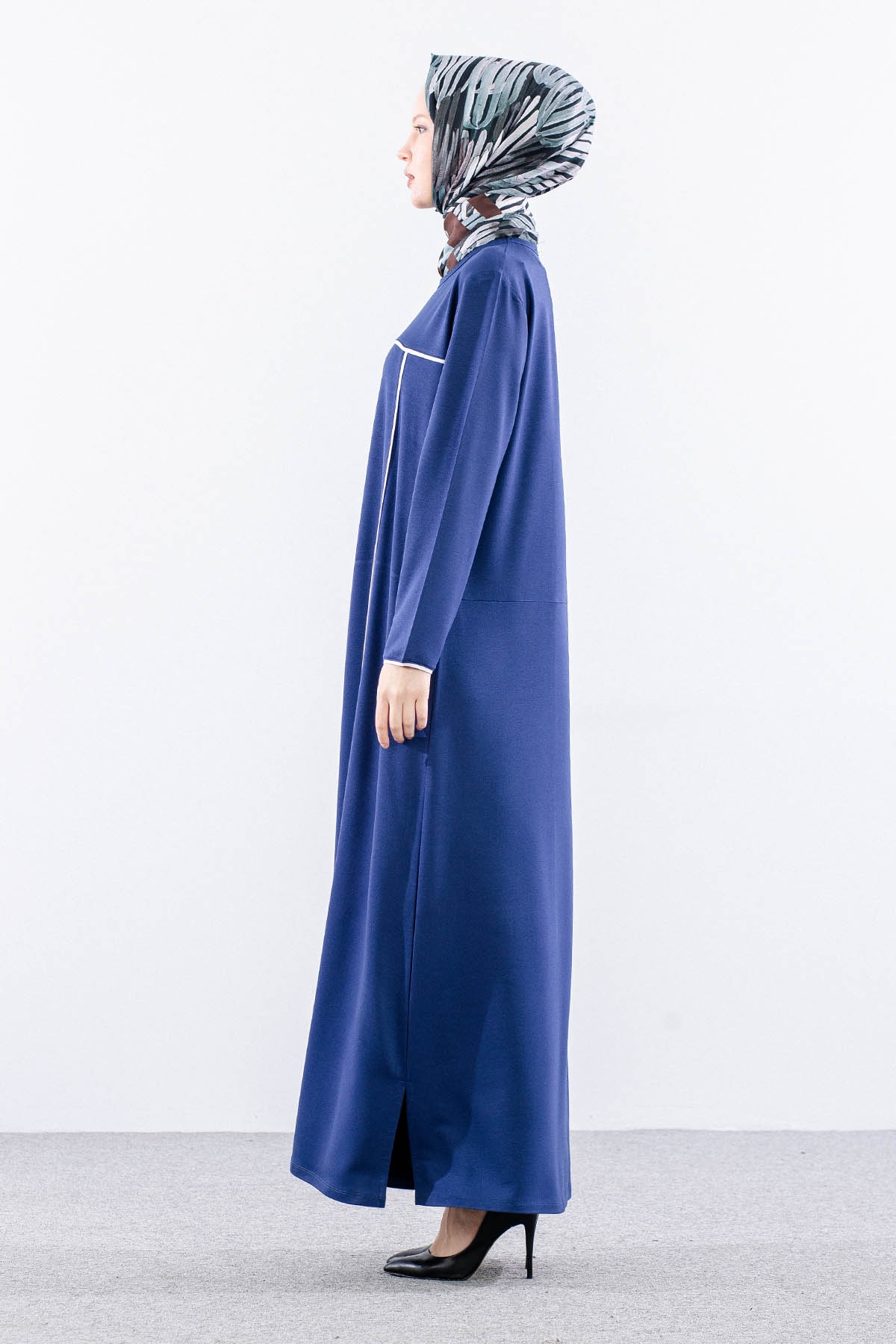 8307 Elbi̇se 44-52 Biye Detay - Indigo - 4