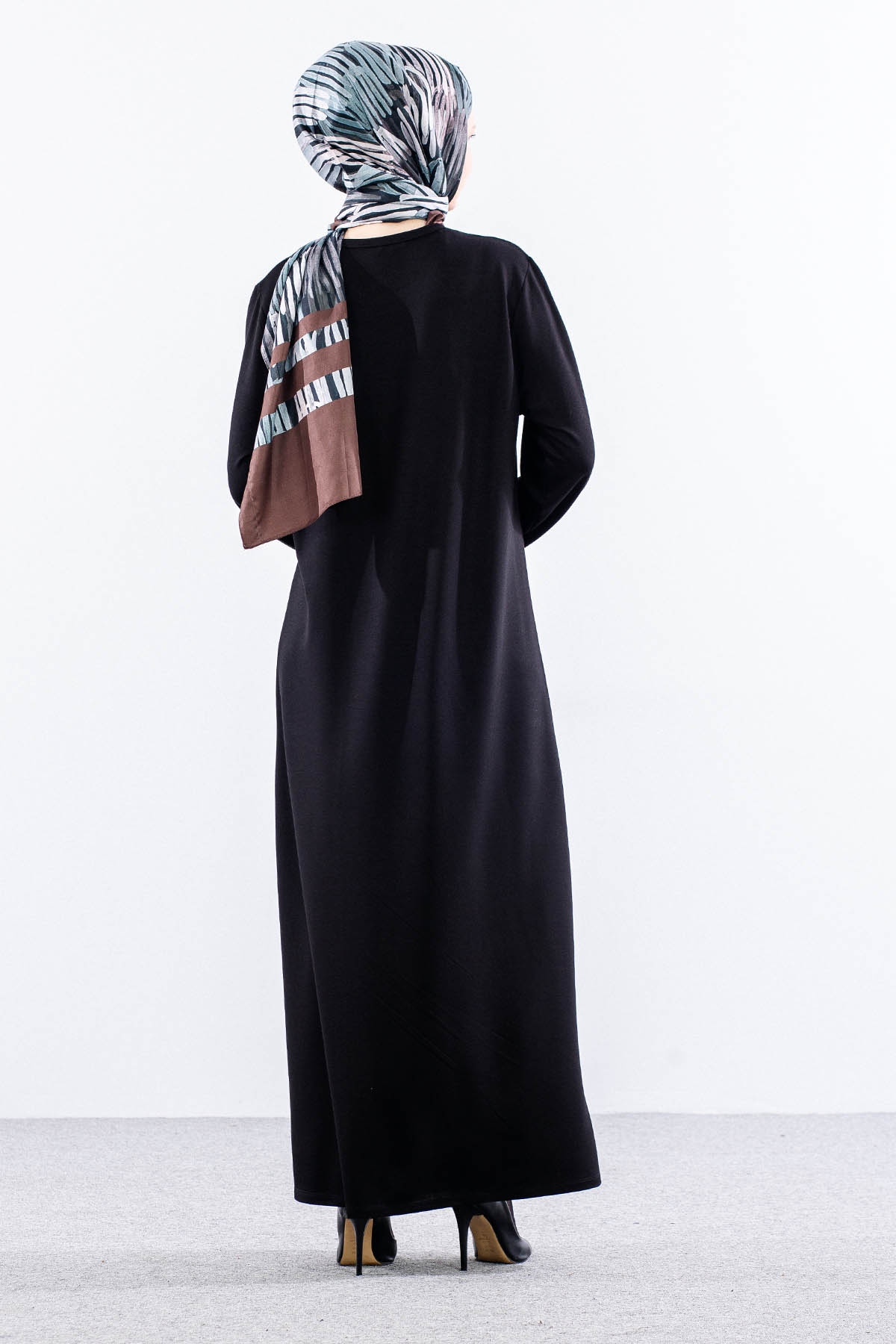 8307 Elbi̇se 44-52 Biye Detay - Siyah - 5