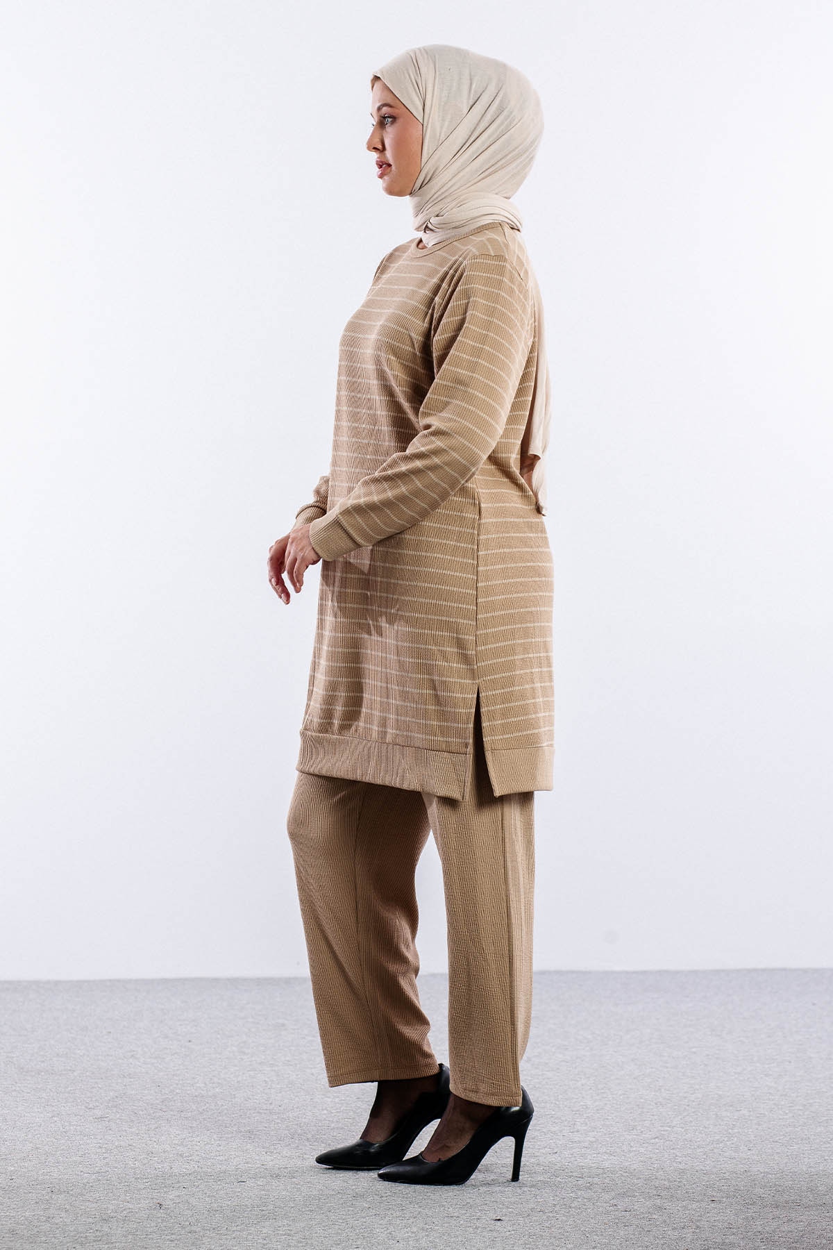 8444 Takim 44-50 - Bej - 4