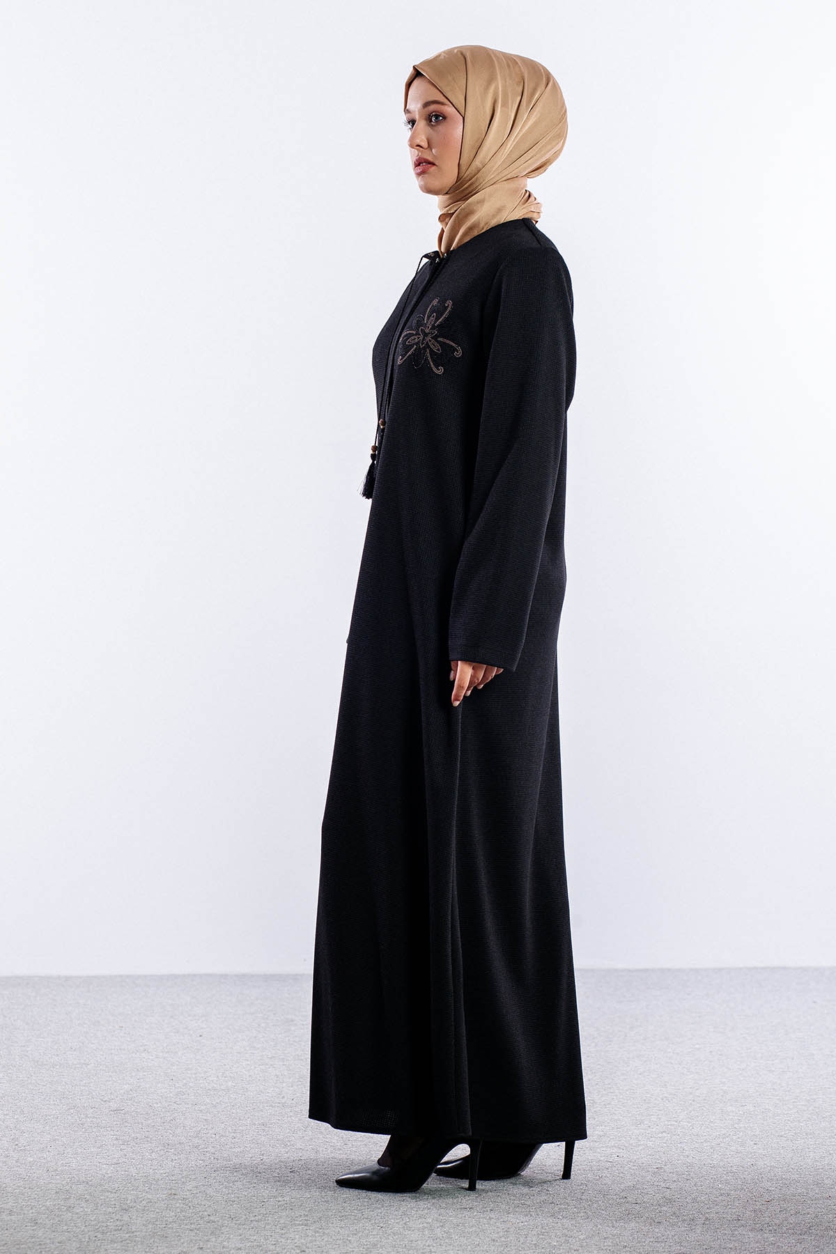 972 Ferace Aylin Luna 46-56 - Siyah - 4