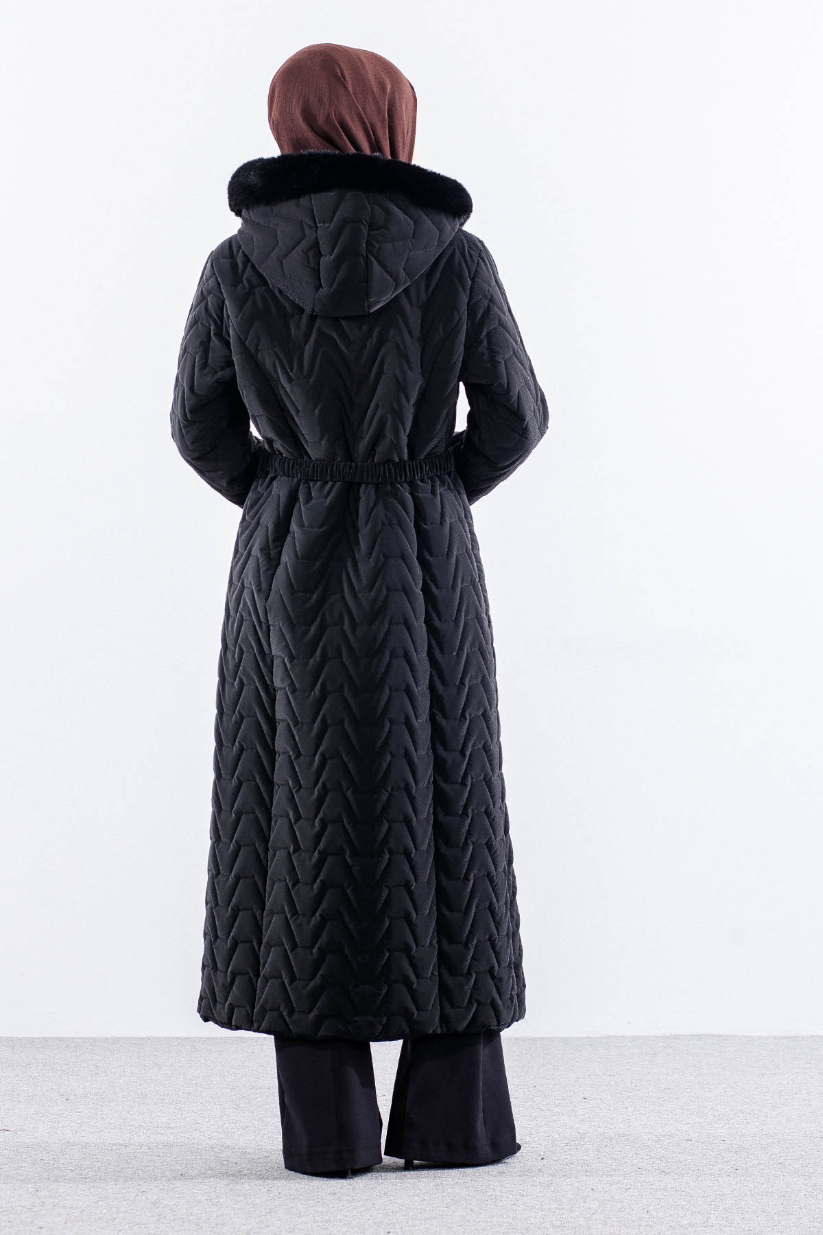 A-3171 Tamboy Kapitone Kaban 40-50 - Siyah - 4