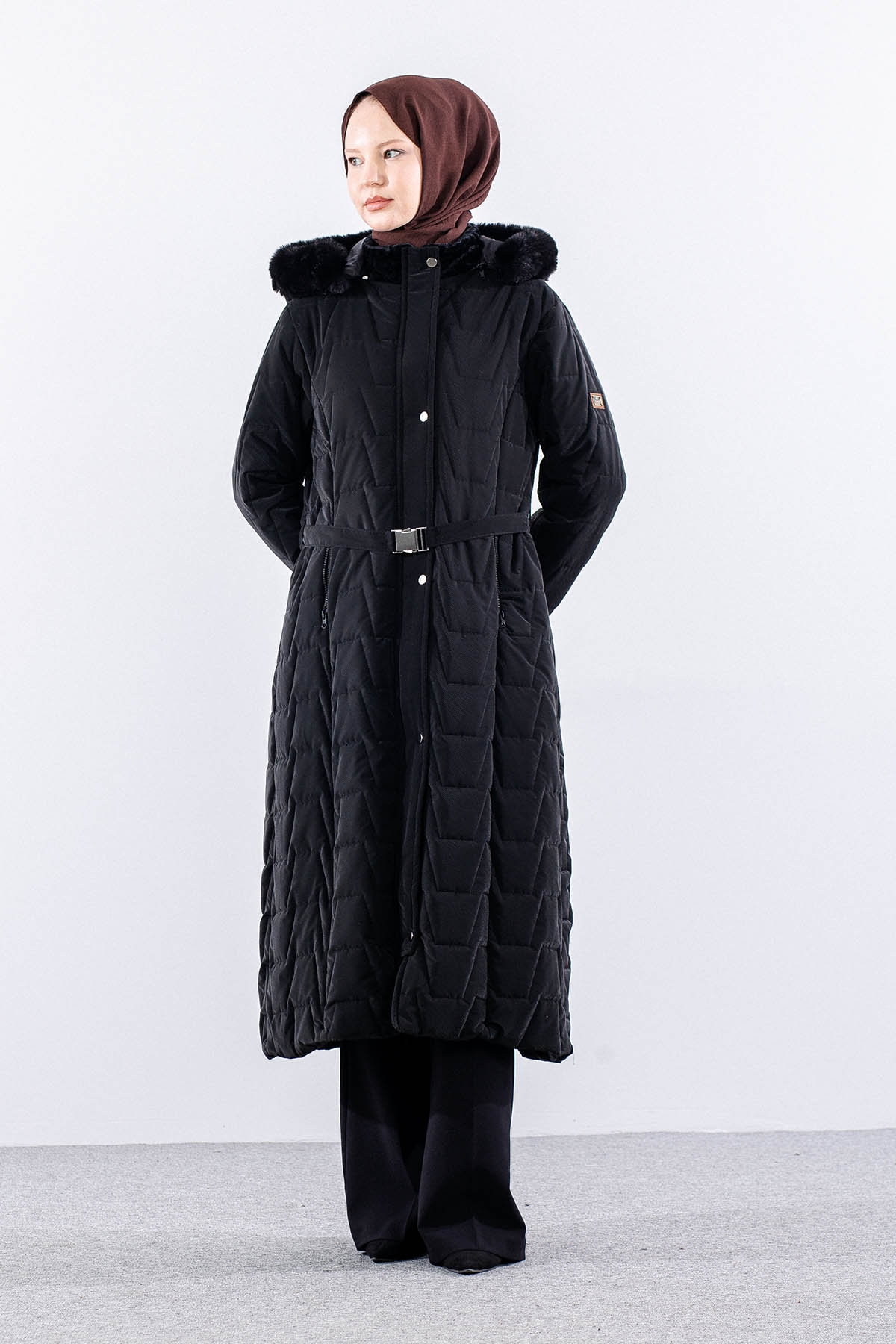 A-3929 A_boy Kaban 44-54 - Siyah - 2