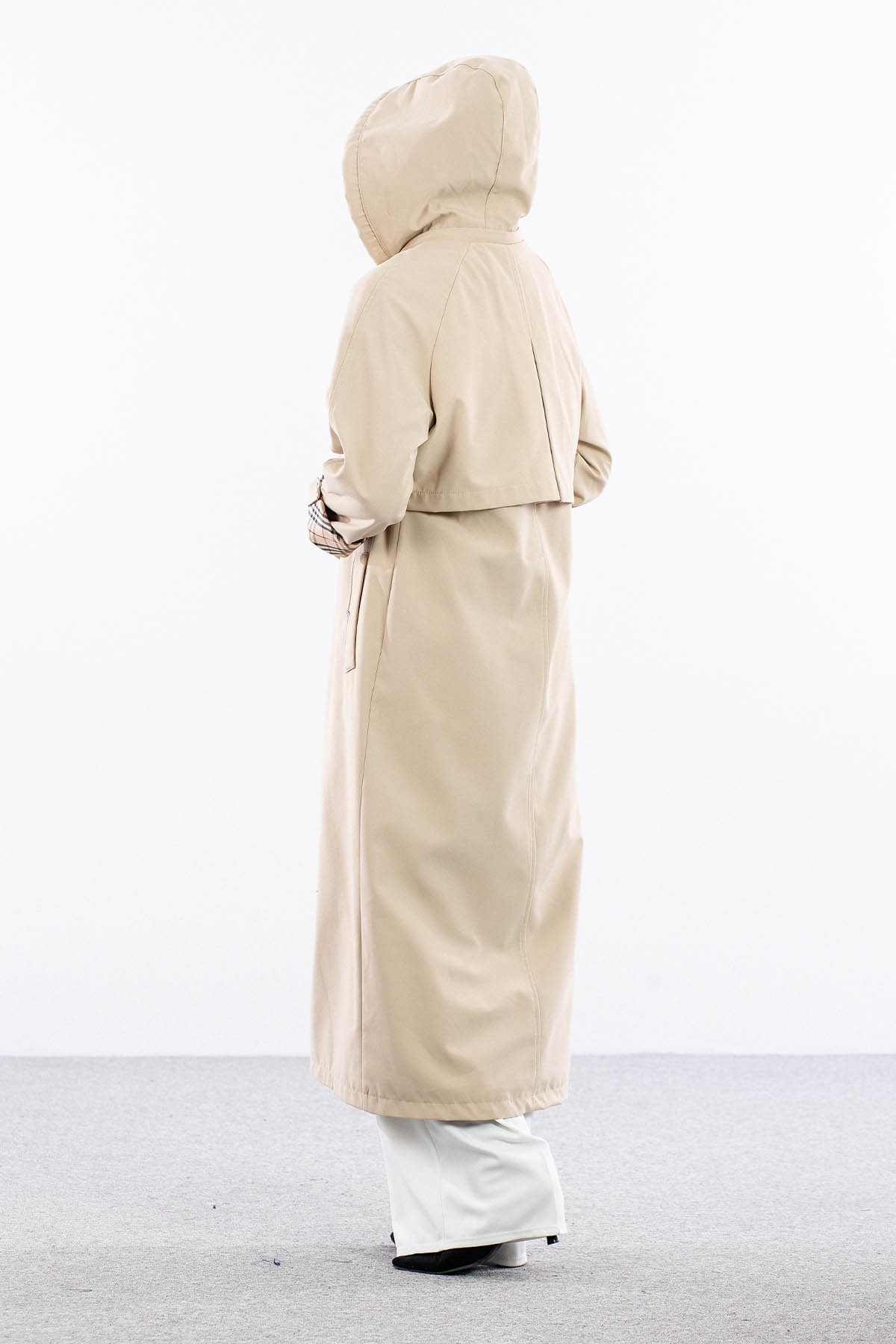 F1472 Parka 40-50 Kapson Aller Brbrry Astar - Bej - 4