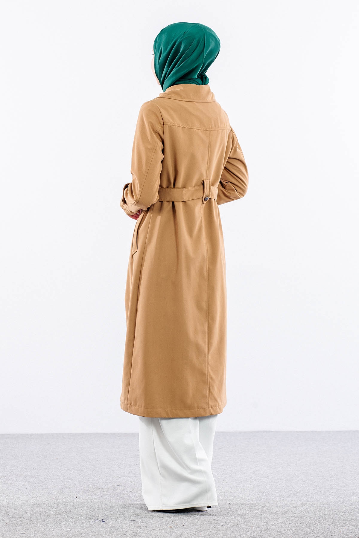 F1579 Parka Kaban 38-48 - Camel - 4