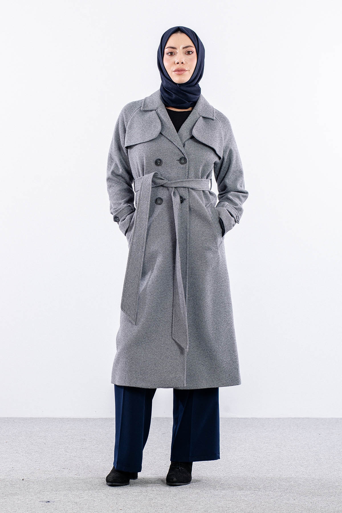 F1584 Kaban 38-48 Baliksirti - Gri - 1