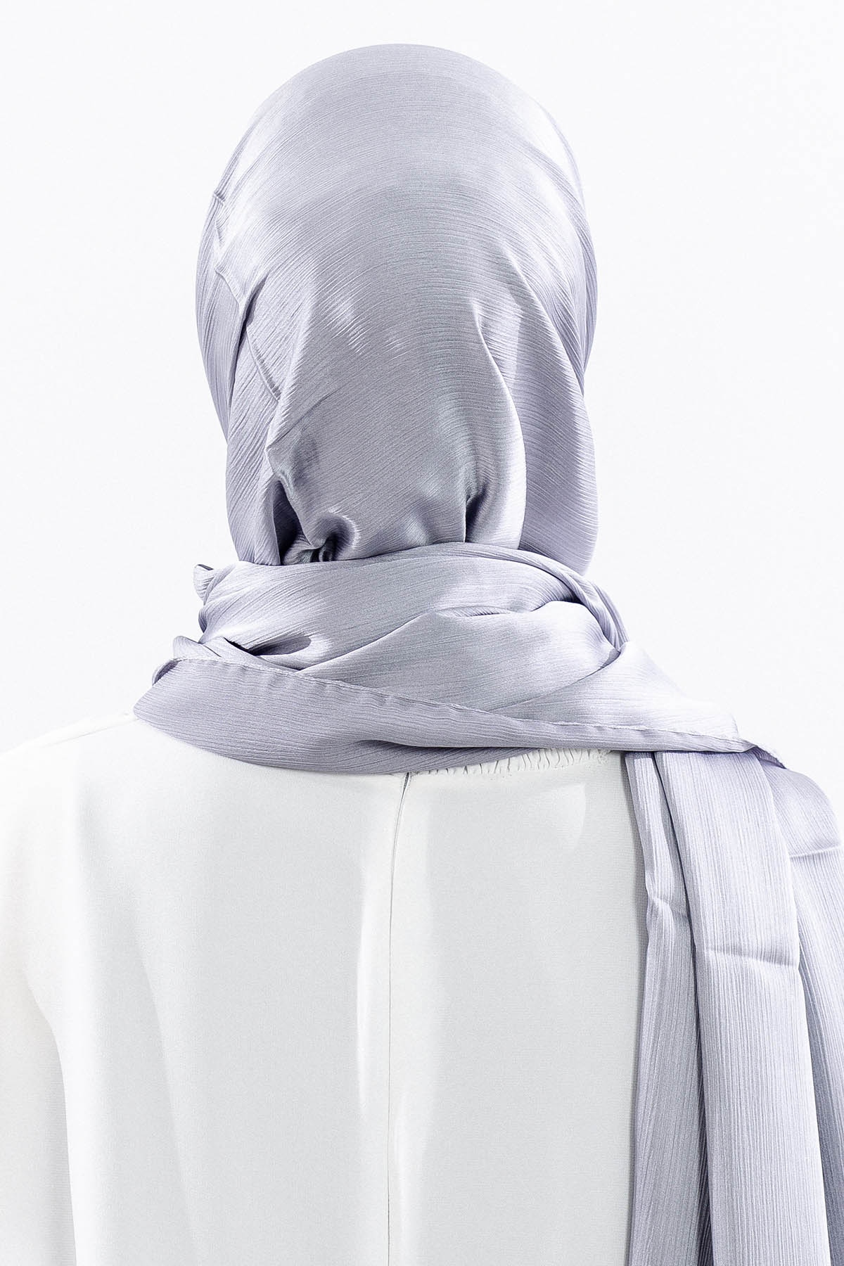 Fv Brillant şik şal - Gumus - 4