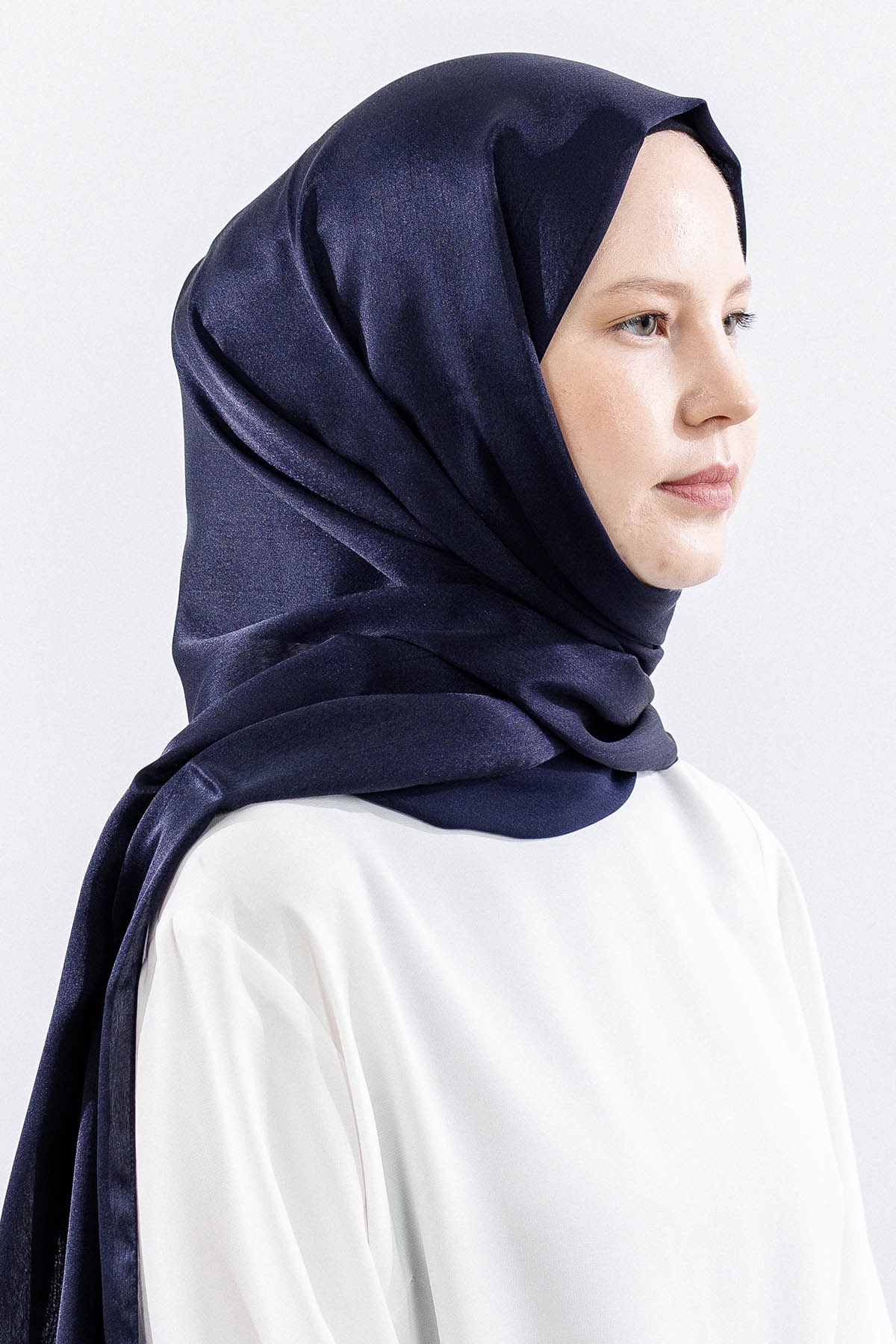 Fv Lux Janjan şal - Lacivert - 2