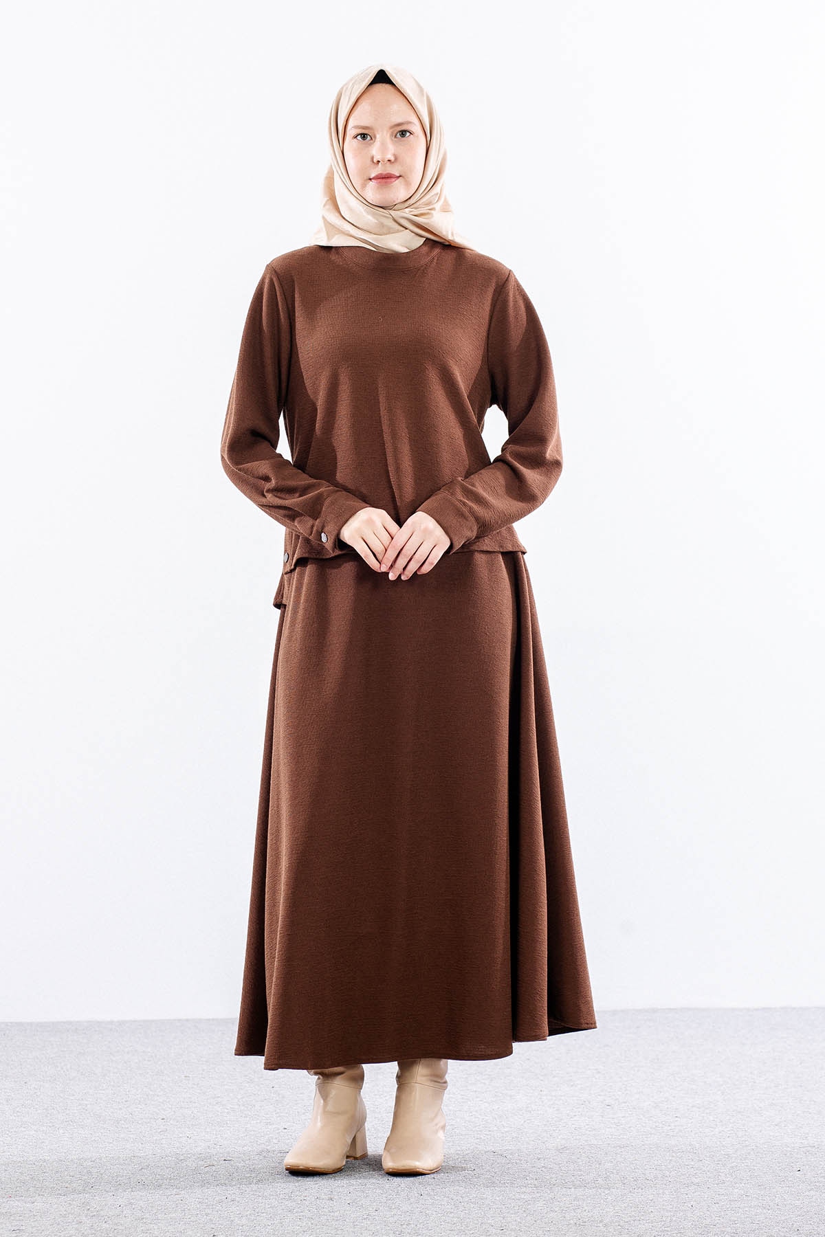 M7715 Takim 40-48 - Kahve - 1