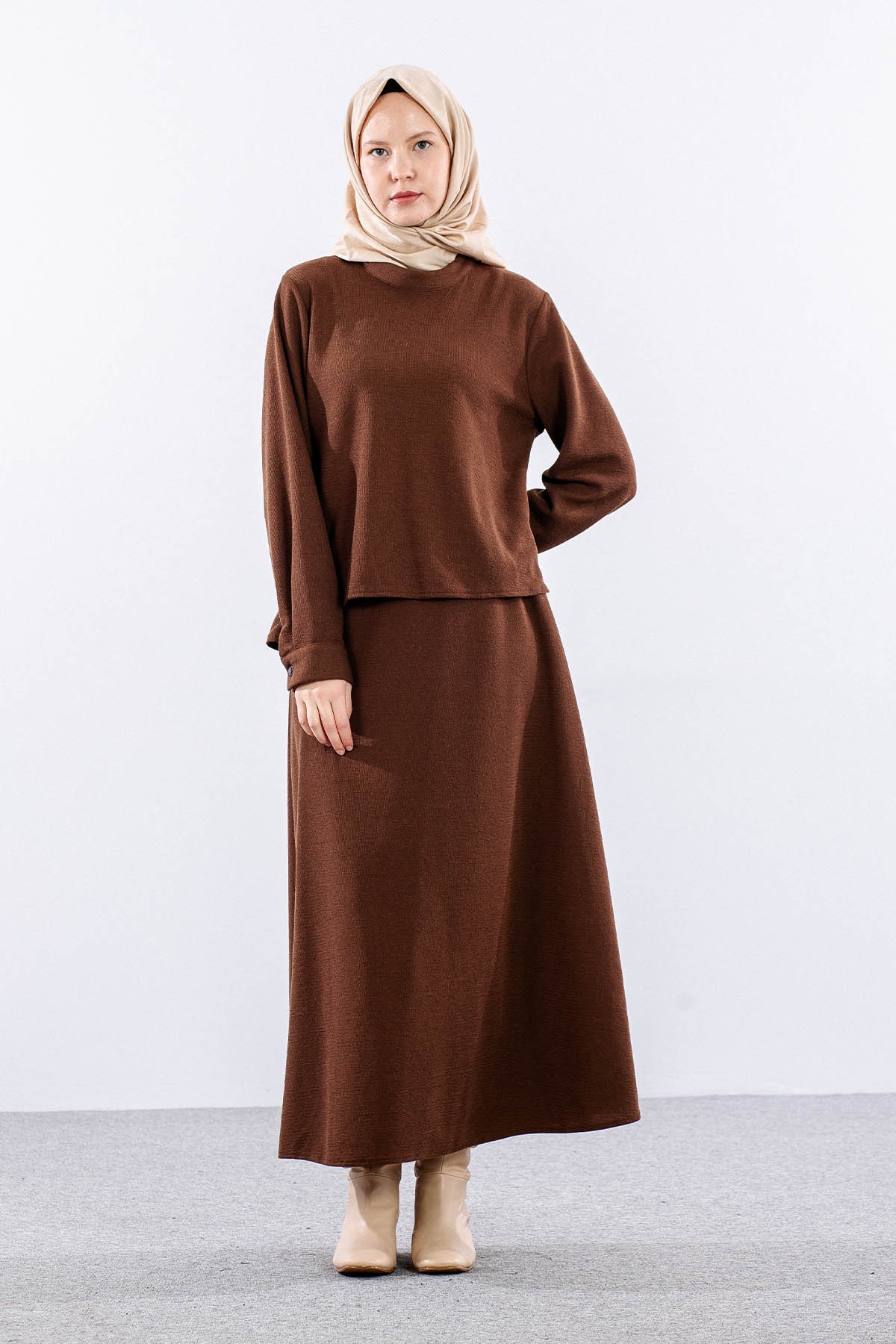 M7715 Takim 40-48 - Kahve - 3