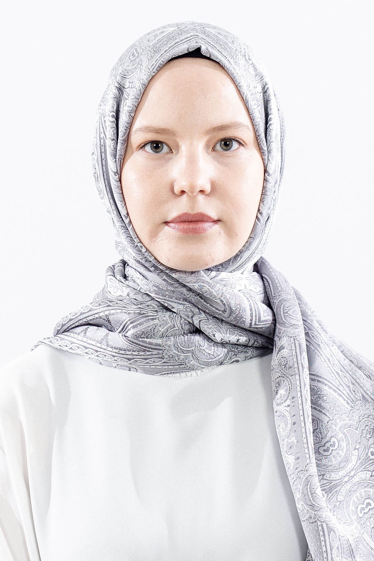 Mismara Morocco şal Varakli - Gumus - 1