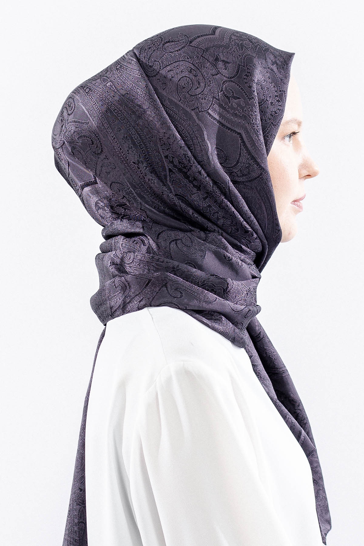 Mismara Morocco şal Varakli - K_gri - 3