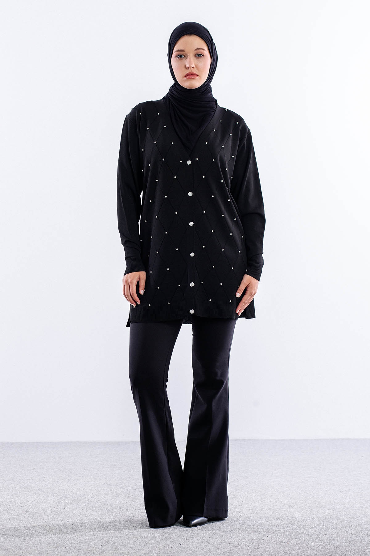 N5039 Hirka  Tek - Siyah - 1