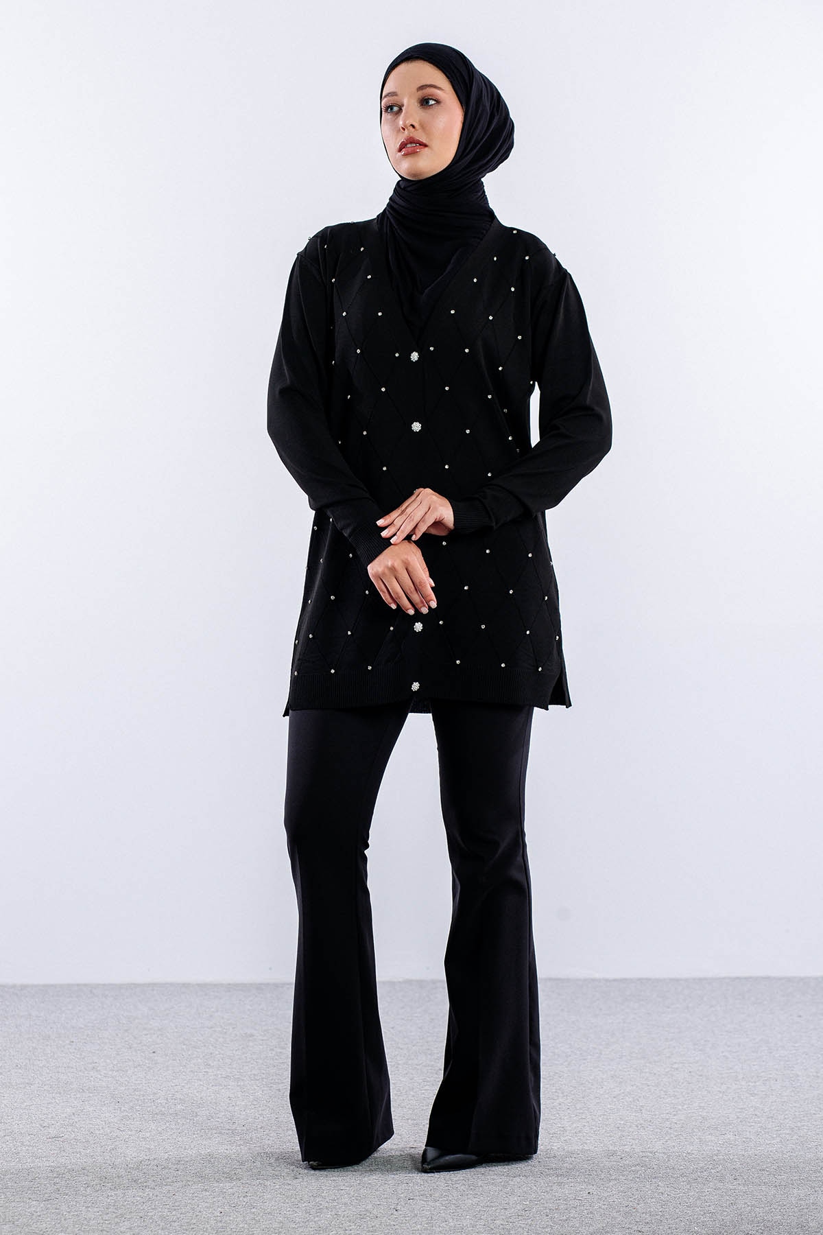 N5039 Hirka  Tek - Siyah - 2