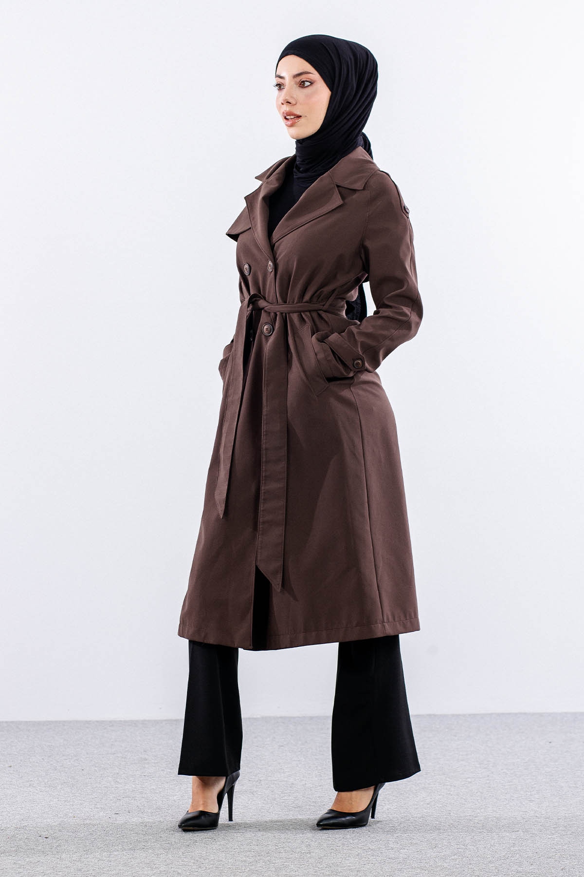 T1468 Trenç Kap 38-48 - Kahve - 2