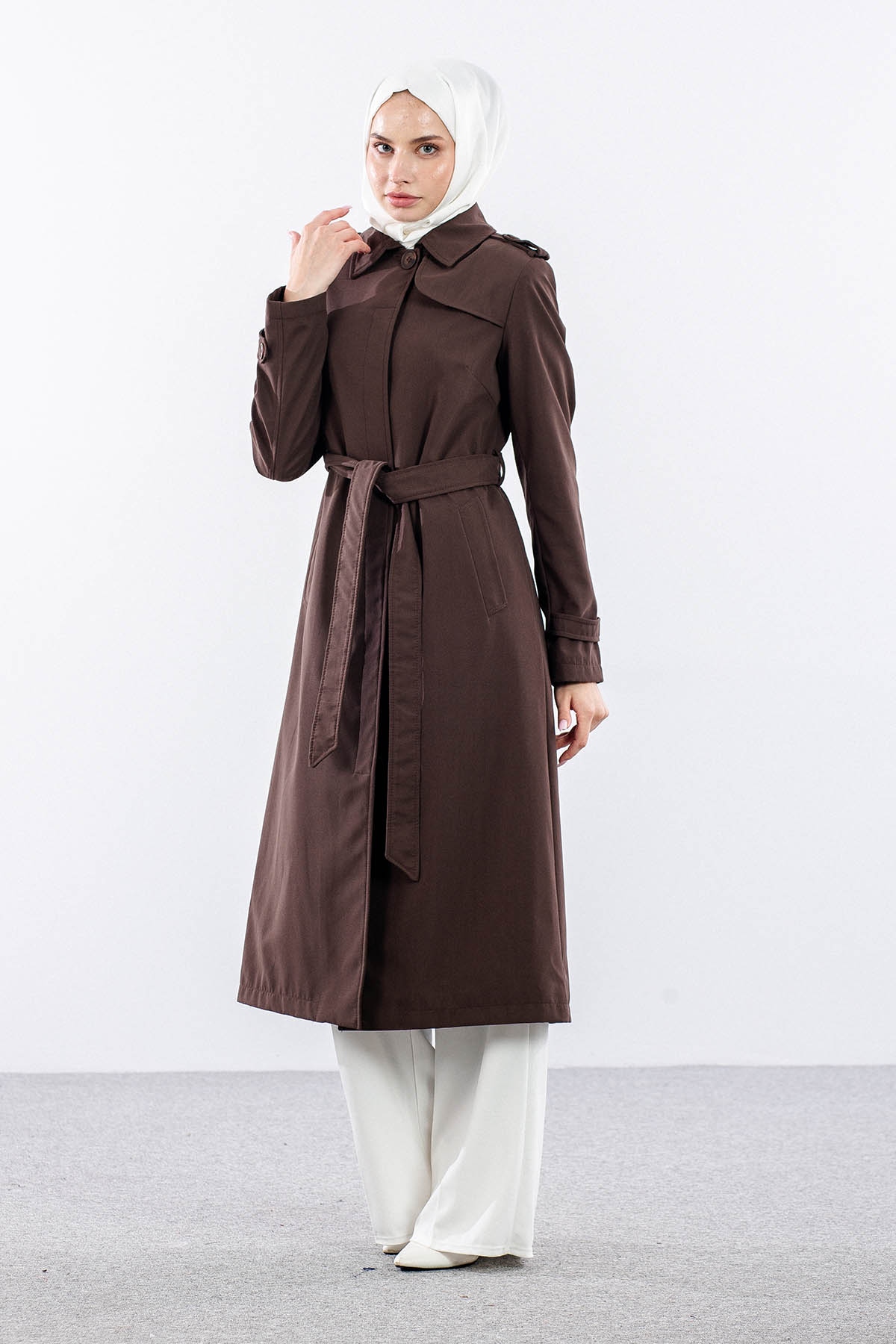 T1561 Trenç Kap 38-48 - Kahve - 2